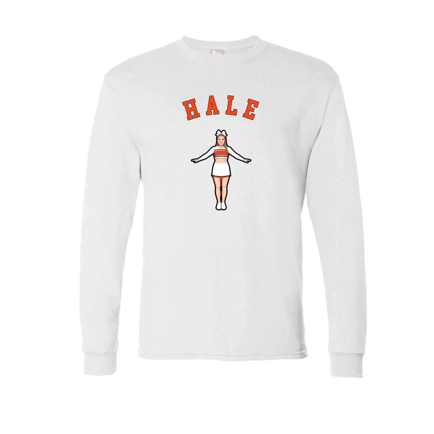 Long Sleeve Tee — Shirsey Arch in White
