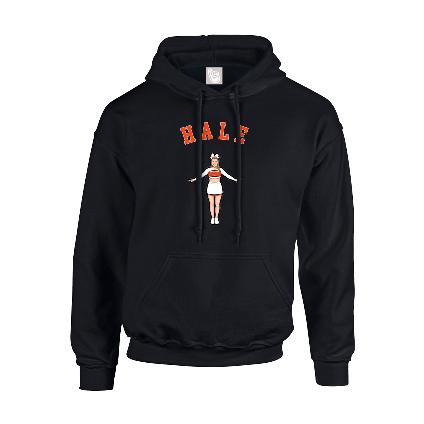 Youth Hoodie — Shirsey Arch in Black