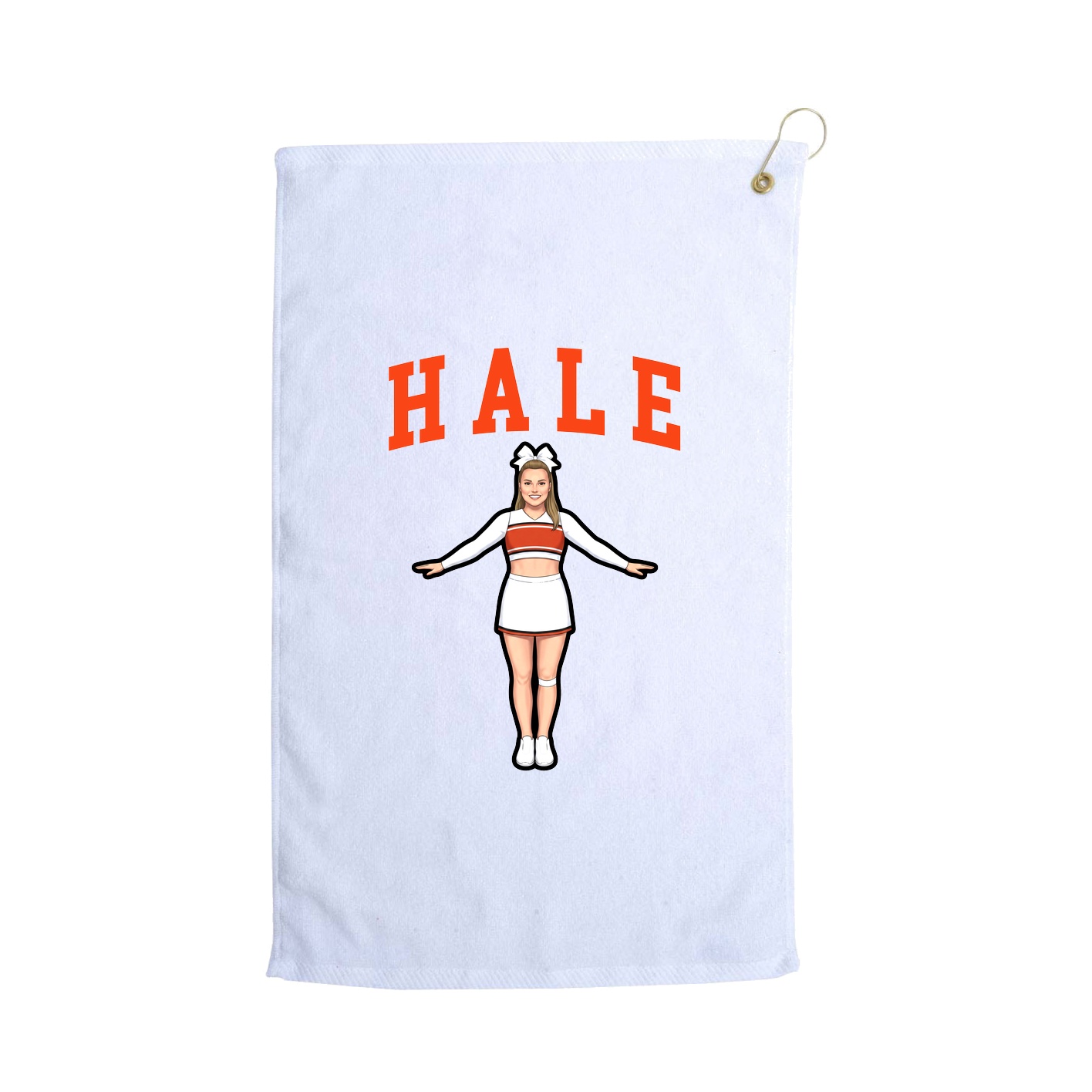 Golf Towel — Shirsey in White