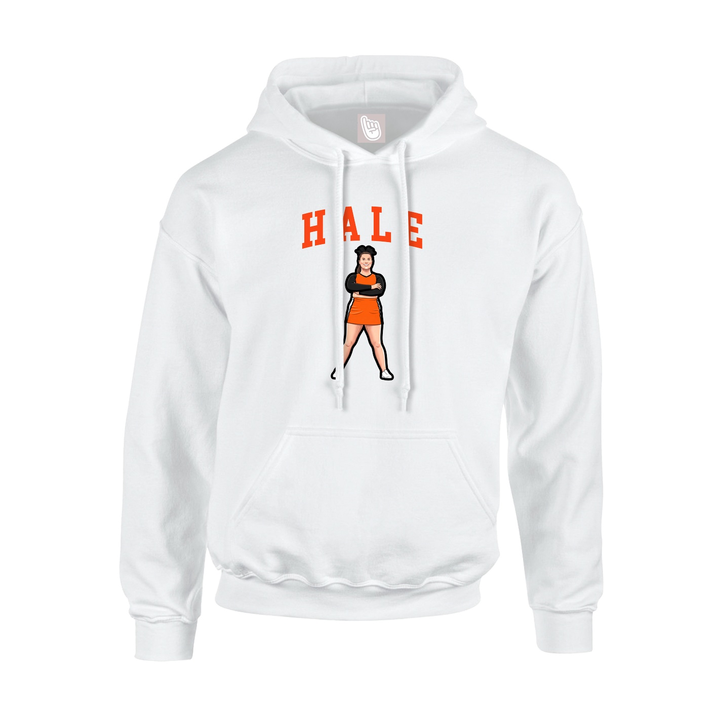 Youth Hoodie — Shirsey in White