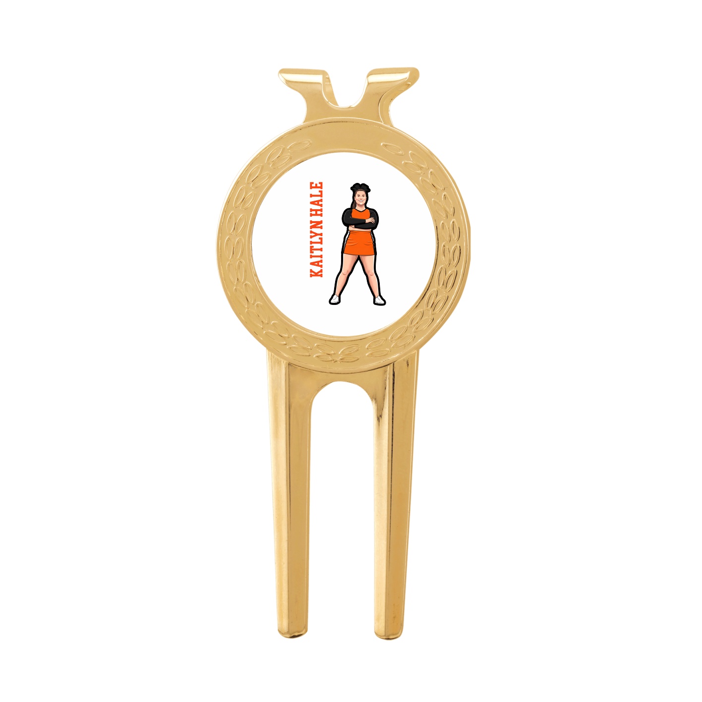 Divot Tool with Ball Marker — Name Vertical in Classic