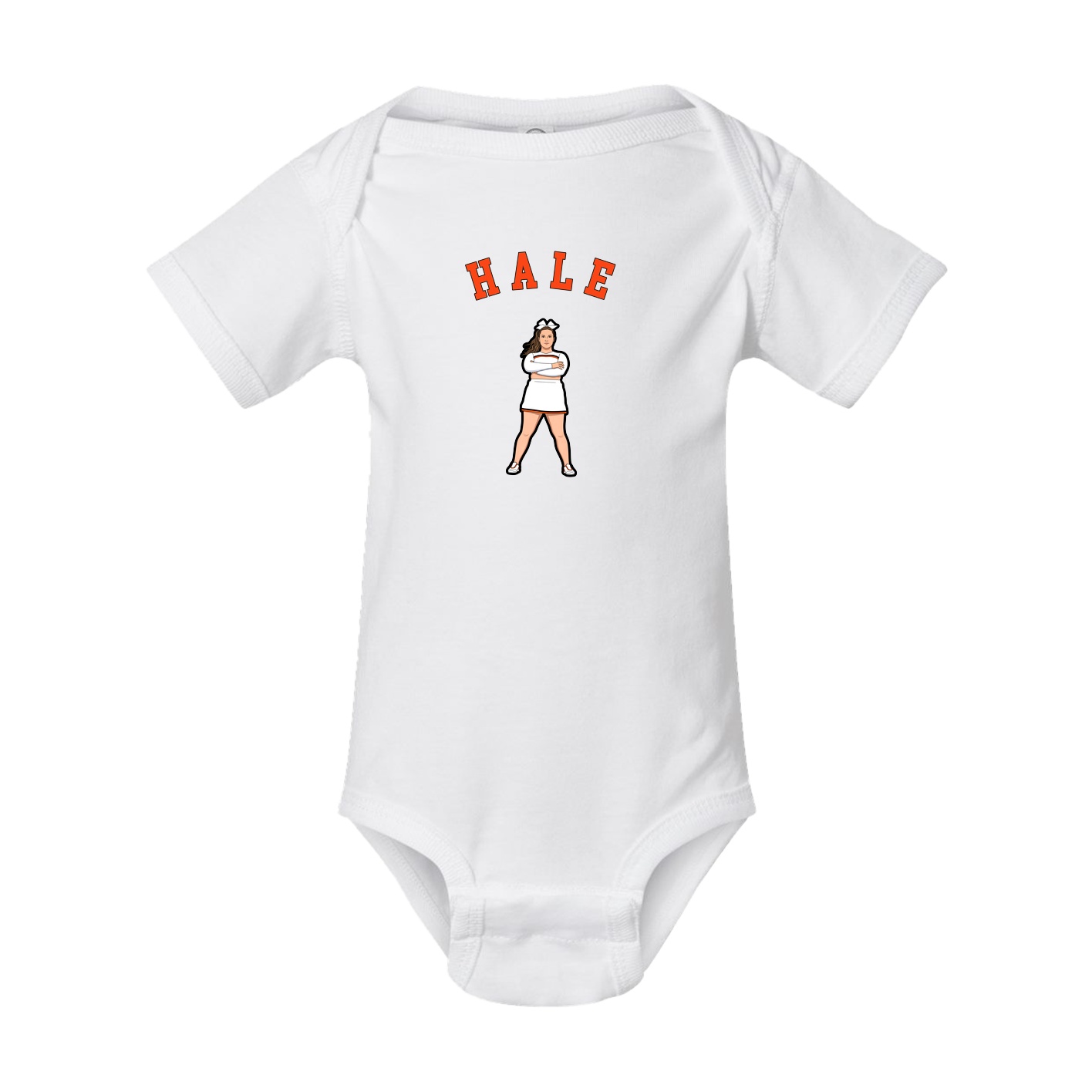 Baby Onesie — Shirsey Arch in White