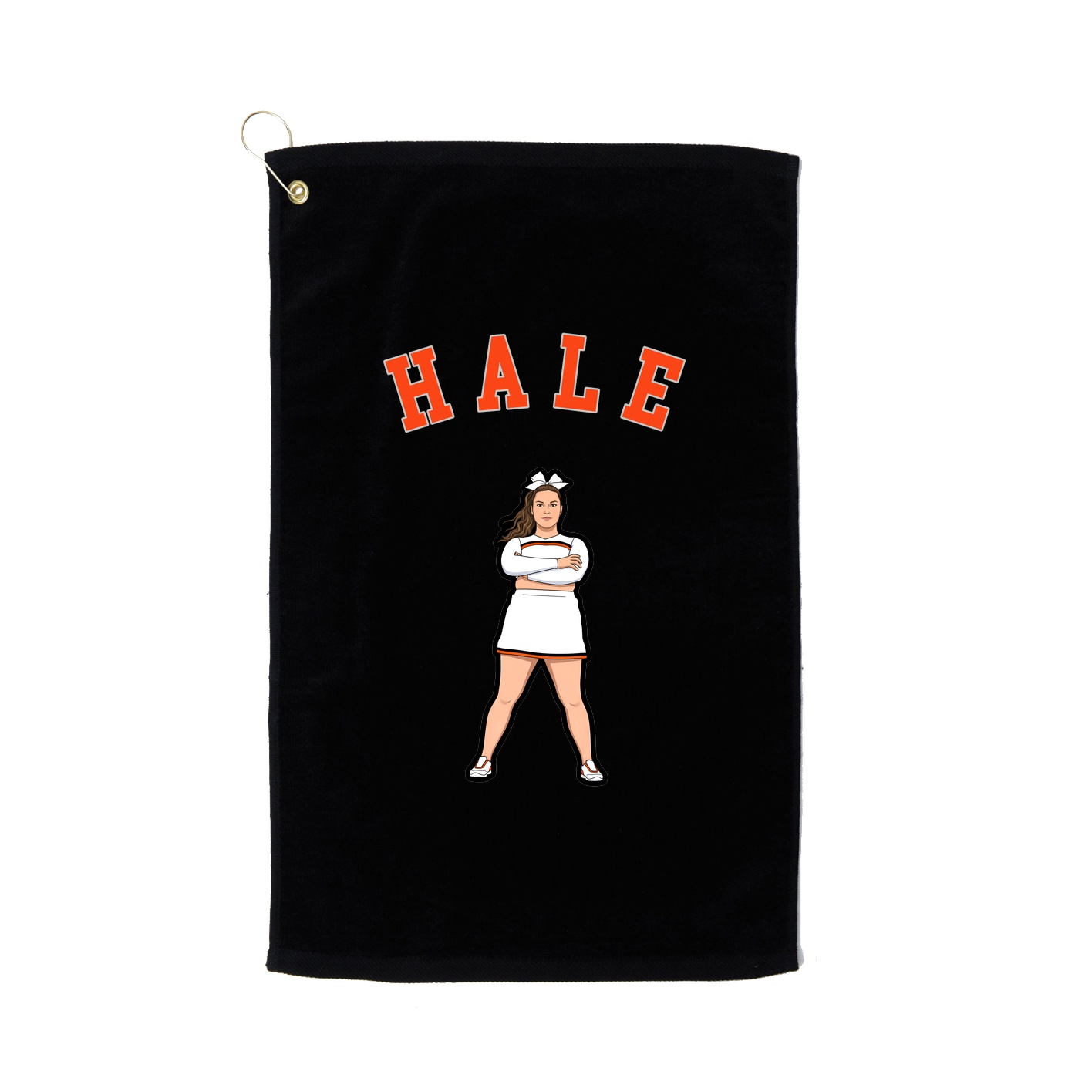 Golf Towel — Shirsey Arch in Black