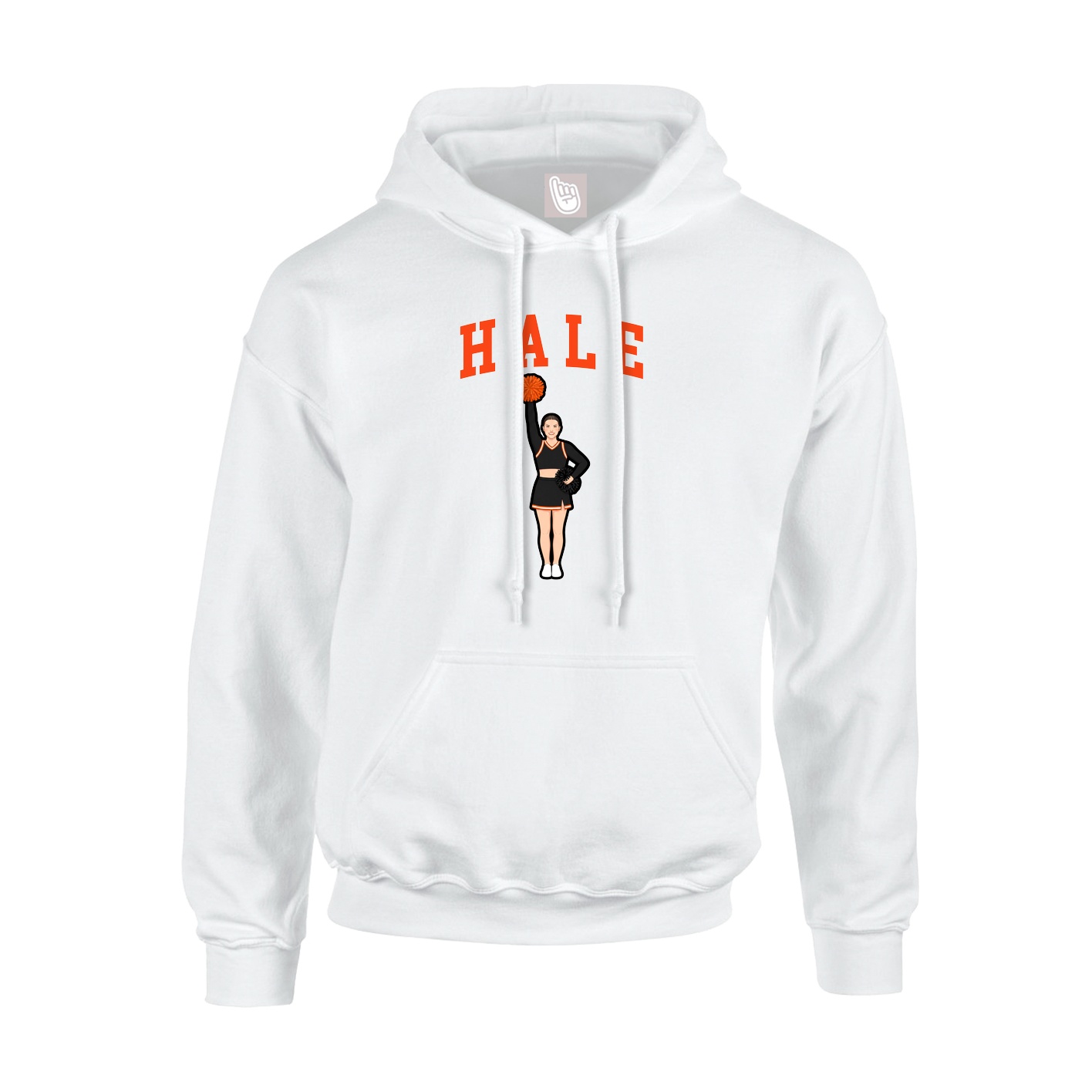 Hoodie — Shirsey in White