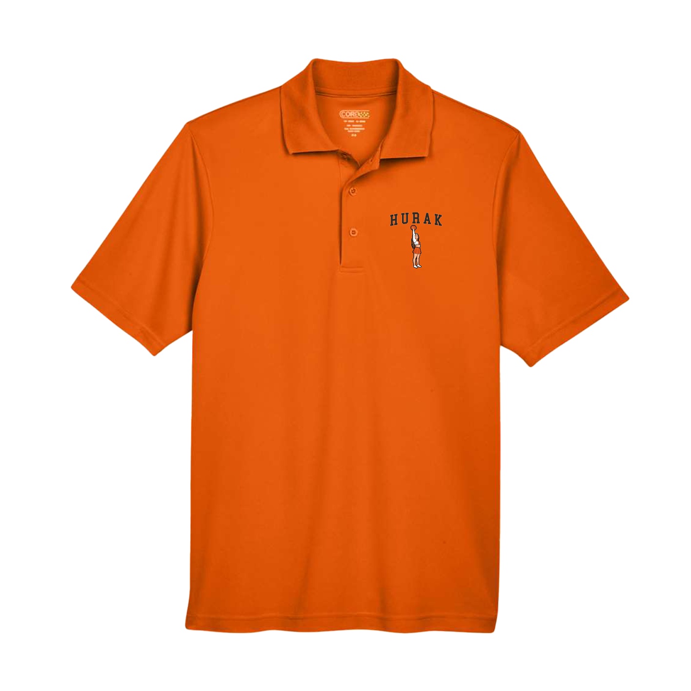 Performance Polo — Shirsey in Orange