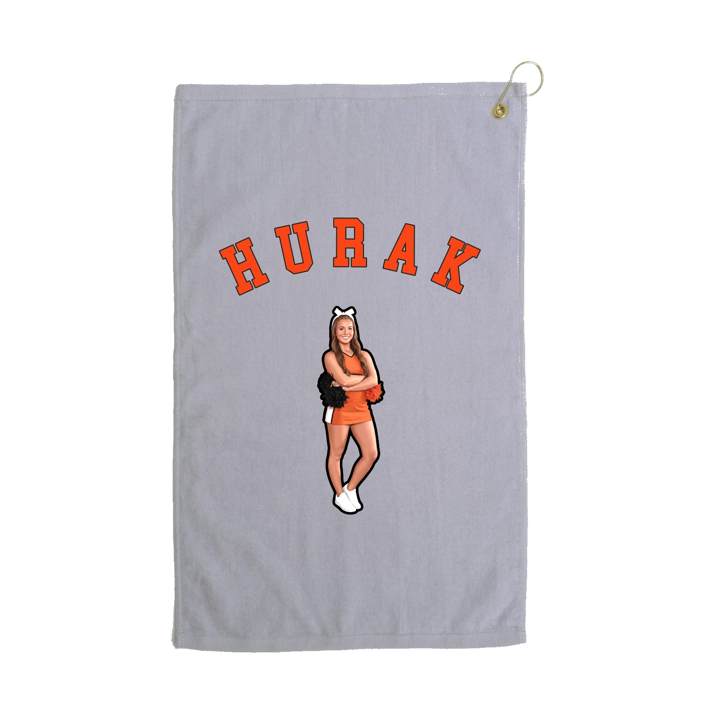 Golf Towel — Shirsey Arch in Grey