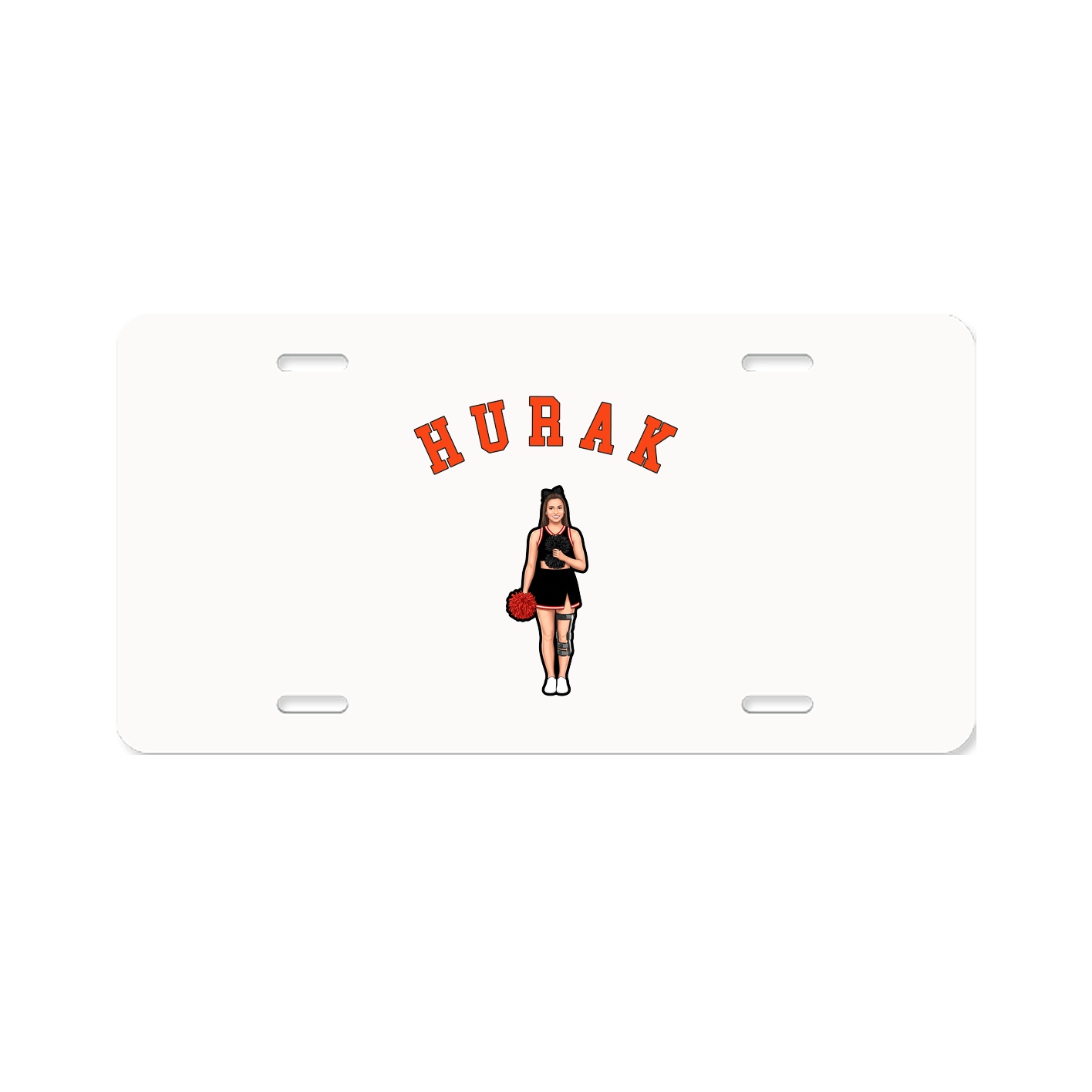 License Plate — Shirsey Arch in Classic
