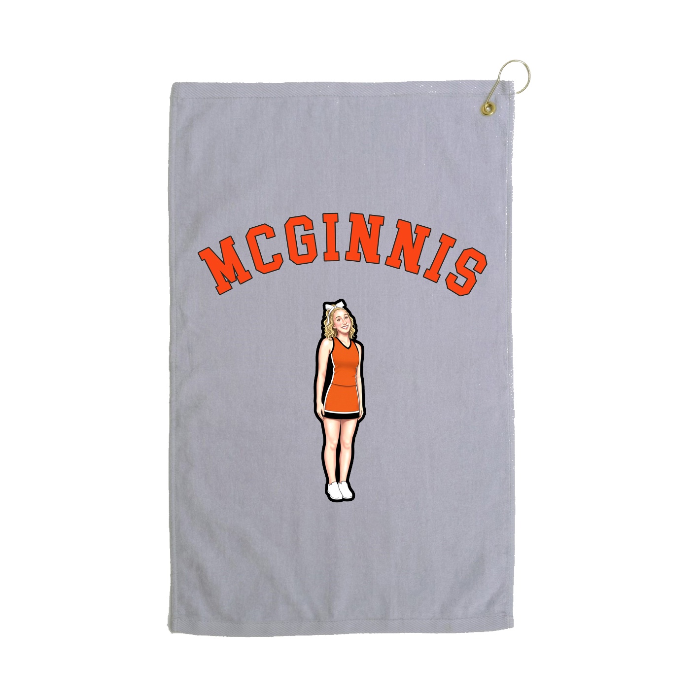 Golf Towel — Shirsey Arch in Grey