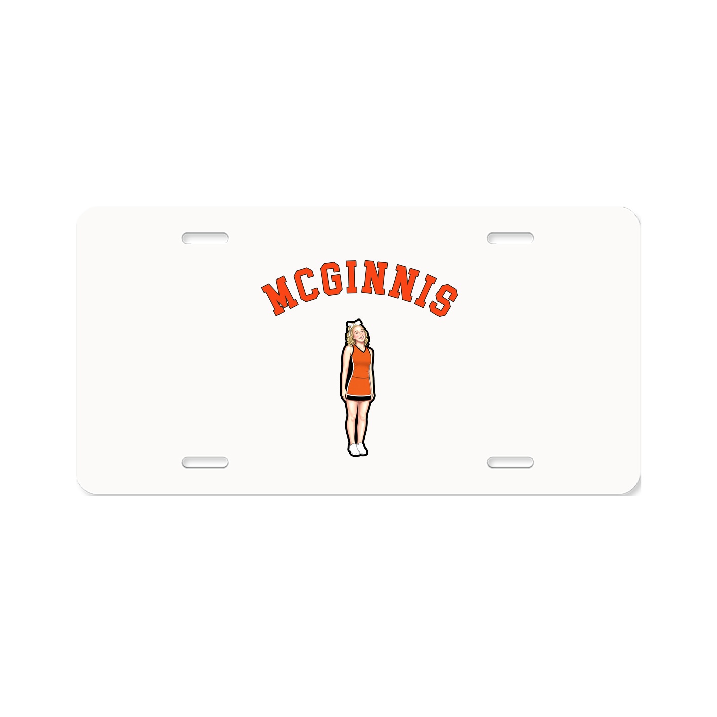 License Plate — Shirsey Arch in Classic