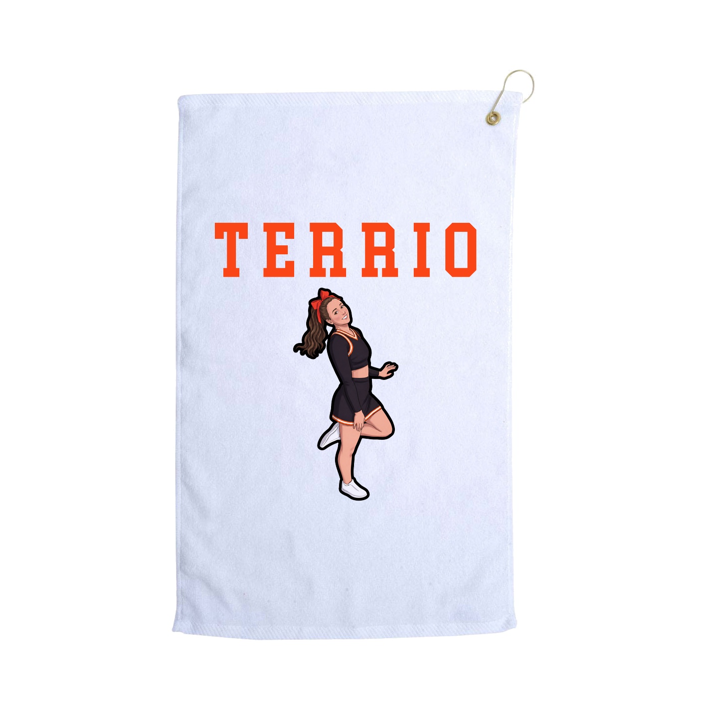 Golf Towel — Shirsey in White