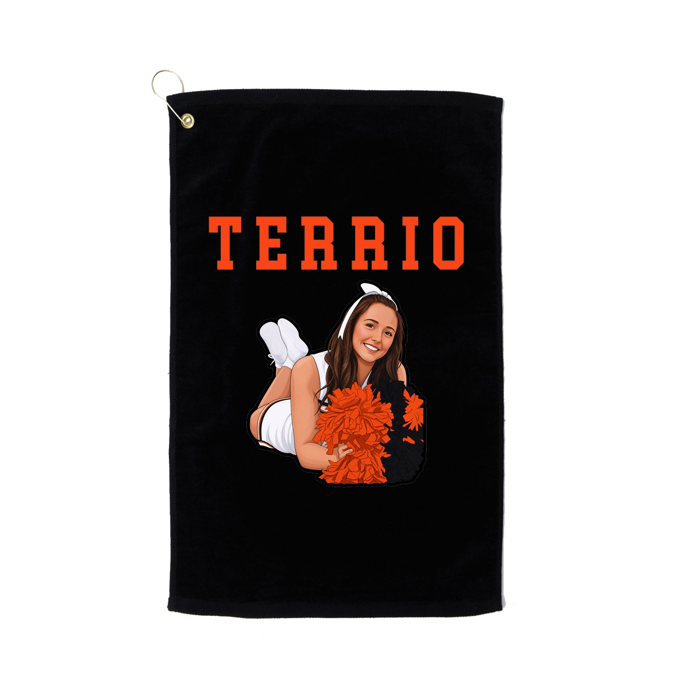 Golf Towel — Shirsey in Black