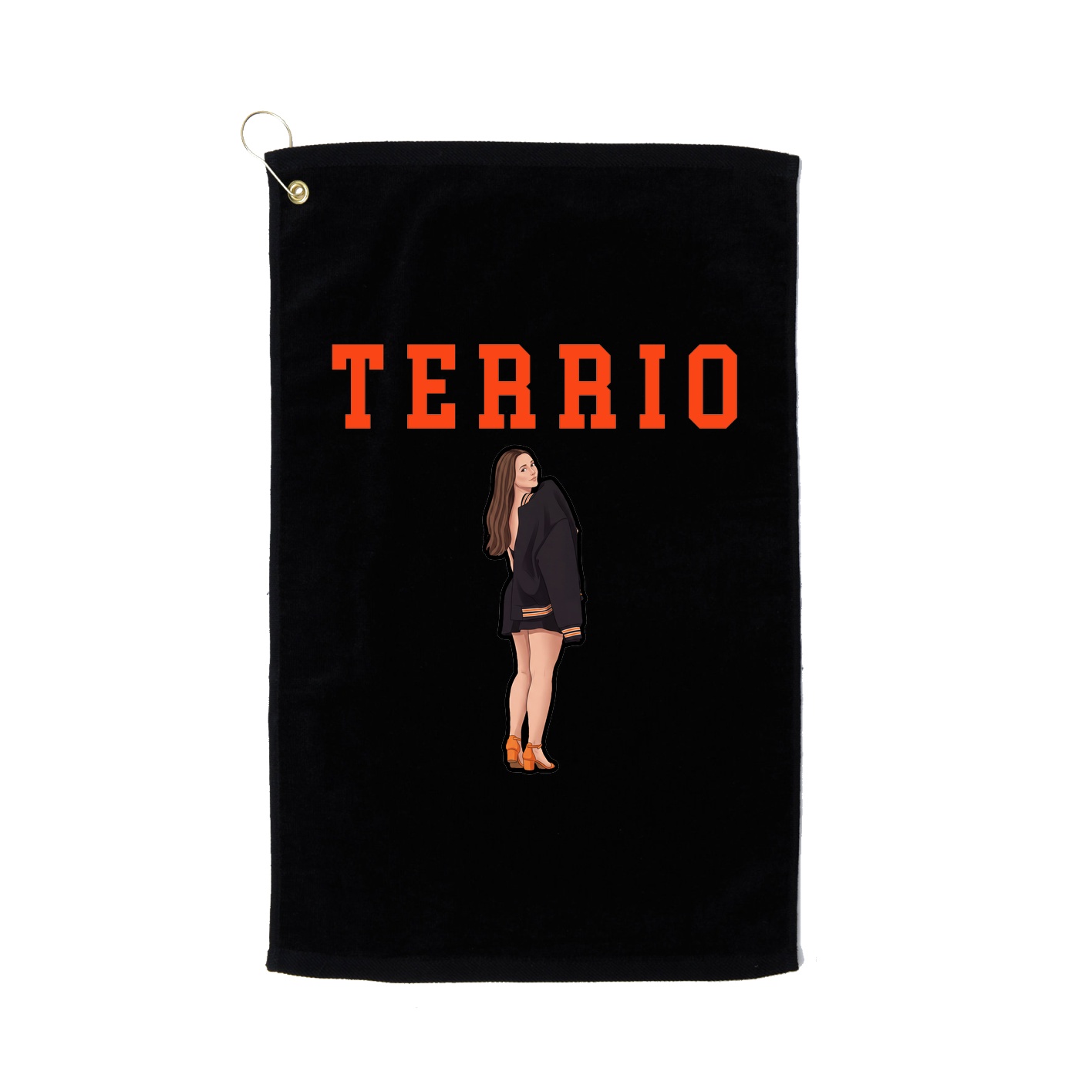Golf Towel — Shirsey in Black