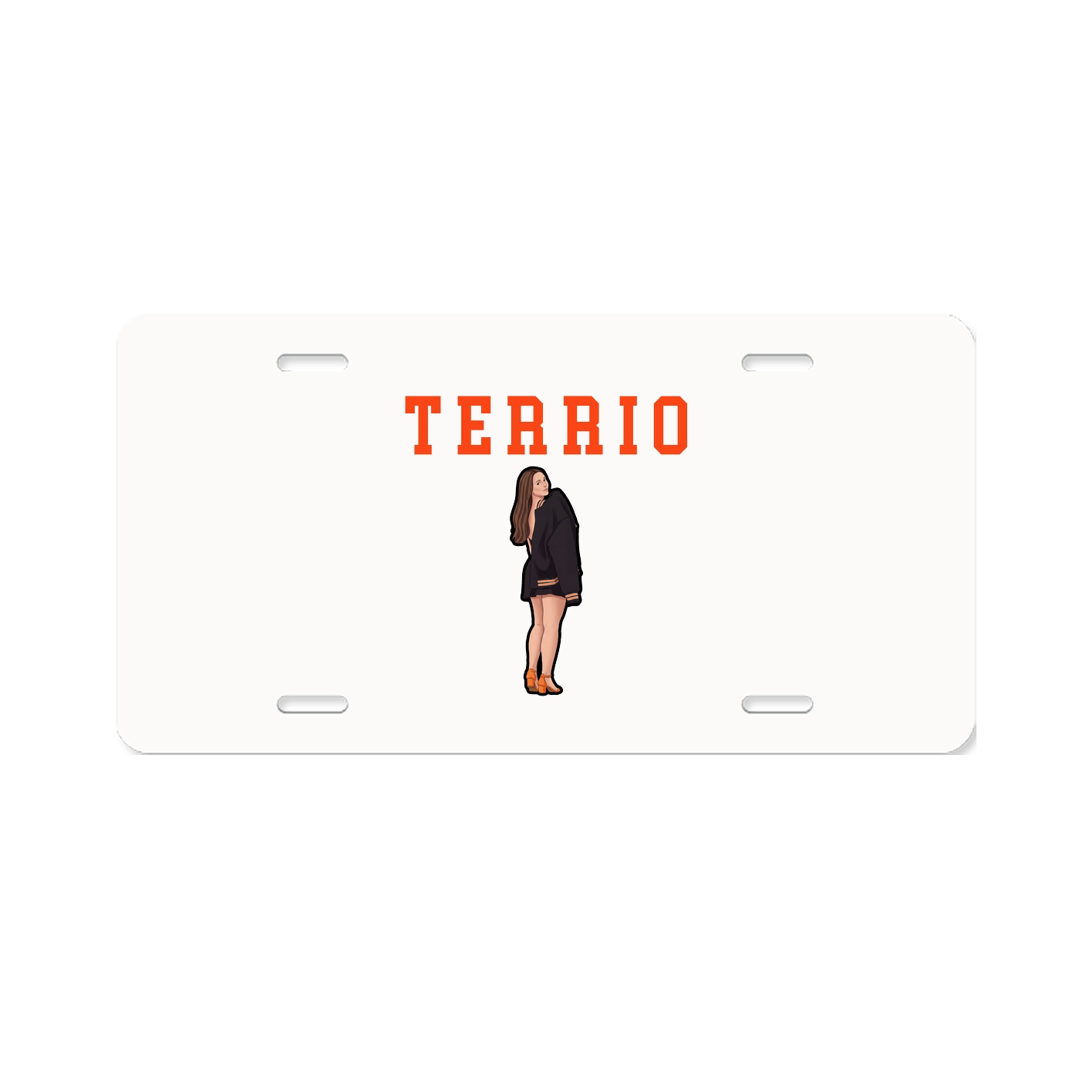 License Plate — Shirsey in Classic