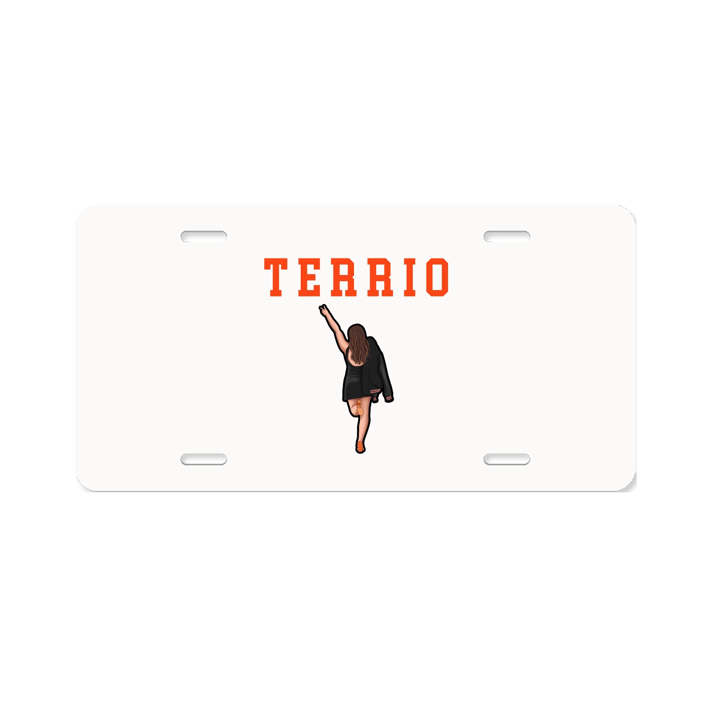 License Plate — Shirsey in Classic
