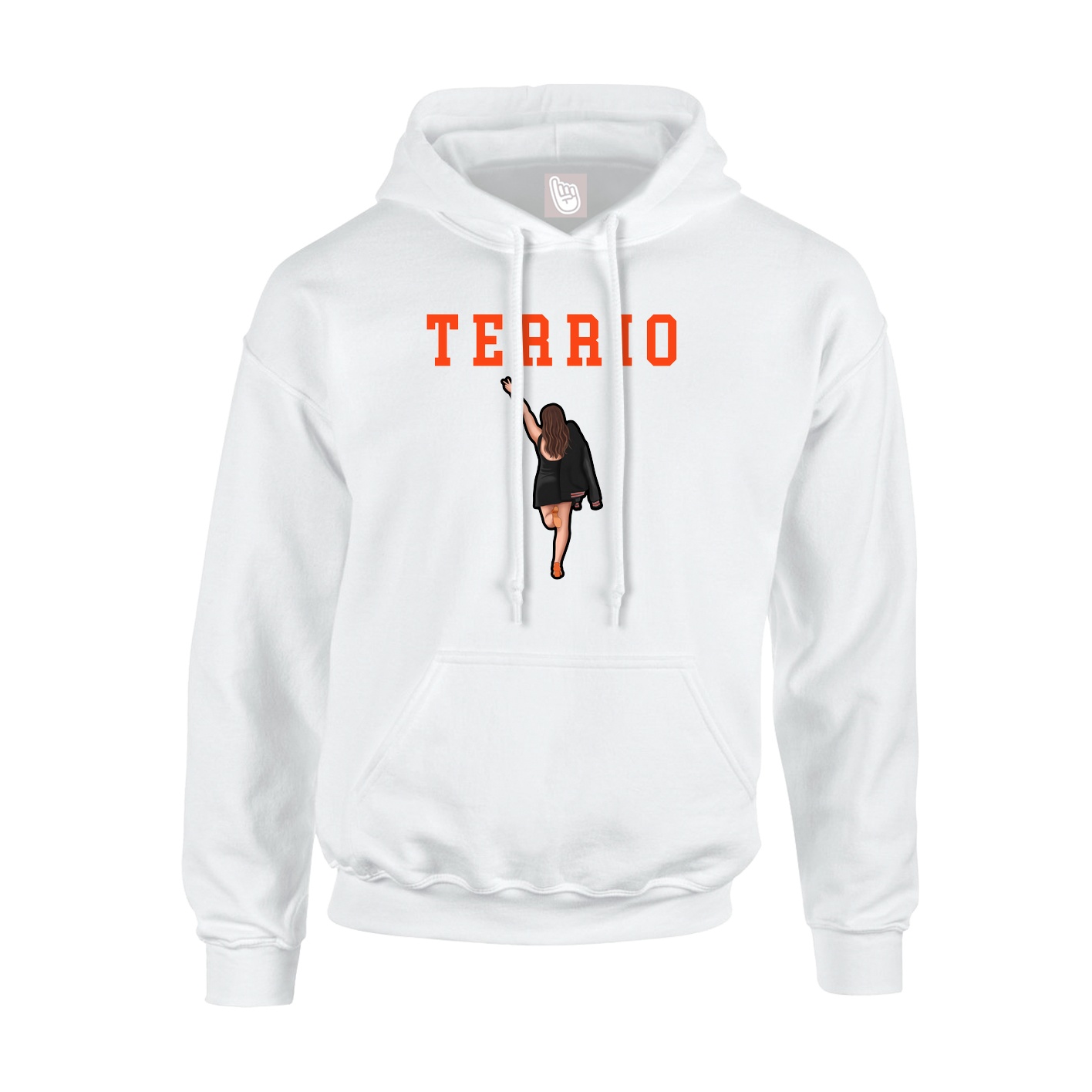 Youth Hoodie — Shirsey in White