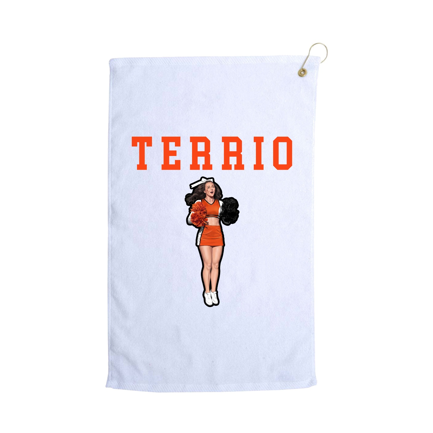 Golf Towel — Shirsey in White