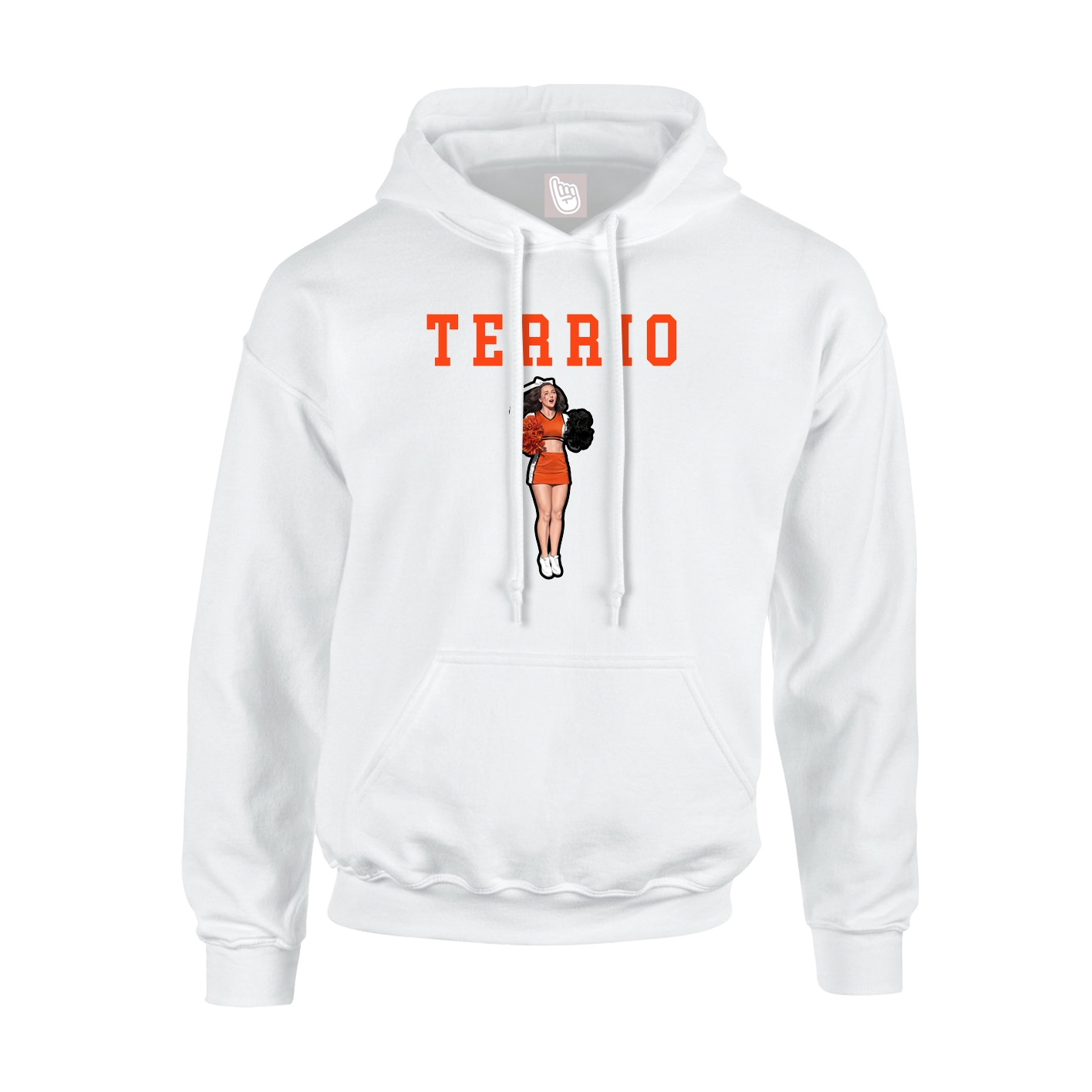 Hoodie — Shirsey in White