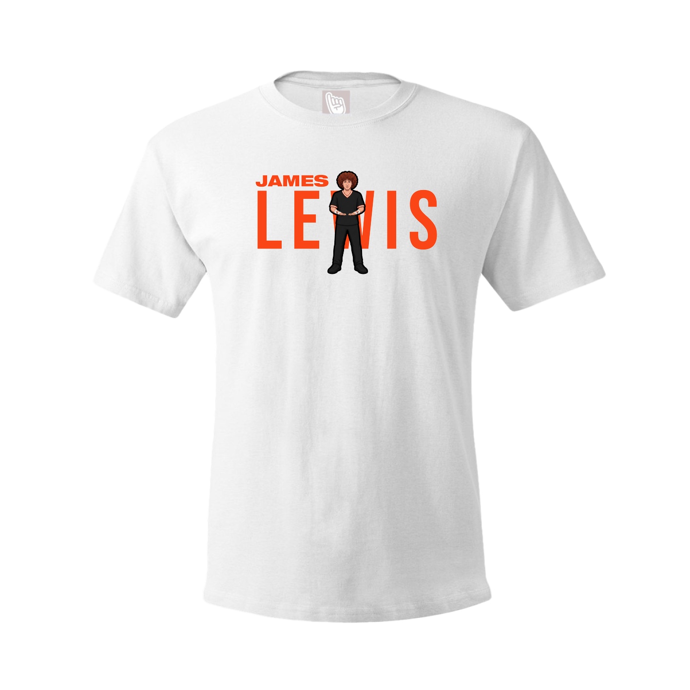 Youth Tee — Player Name in White