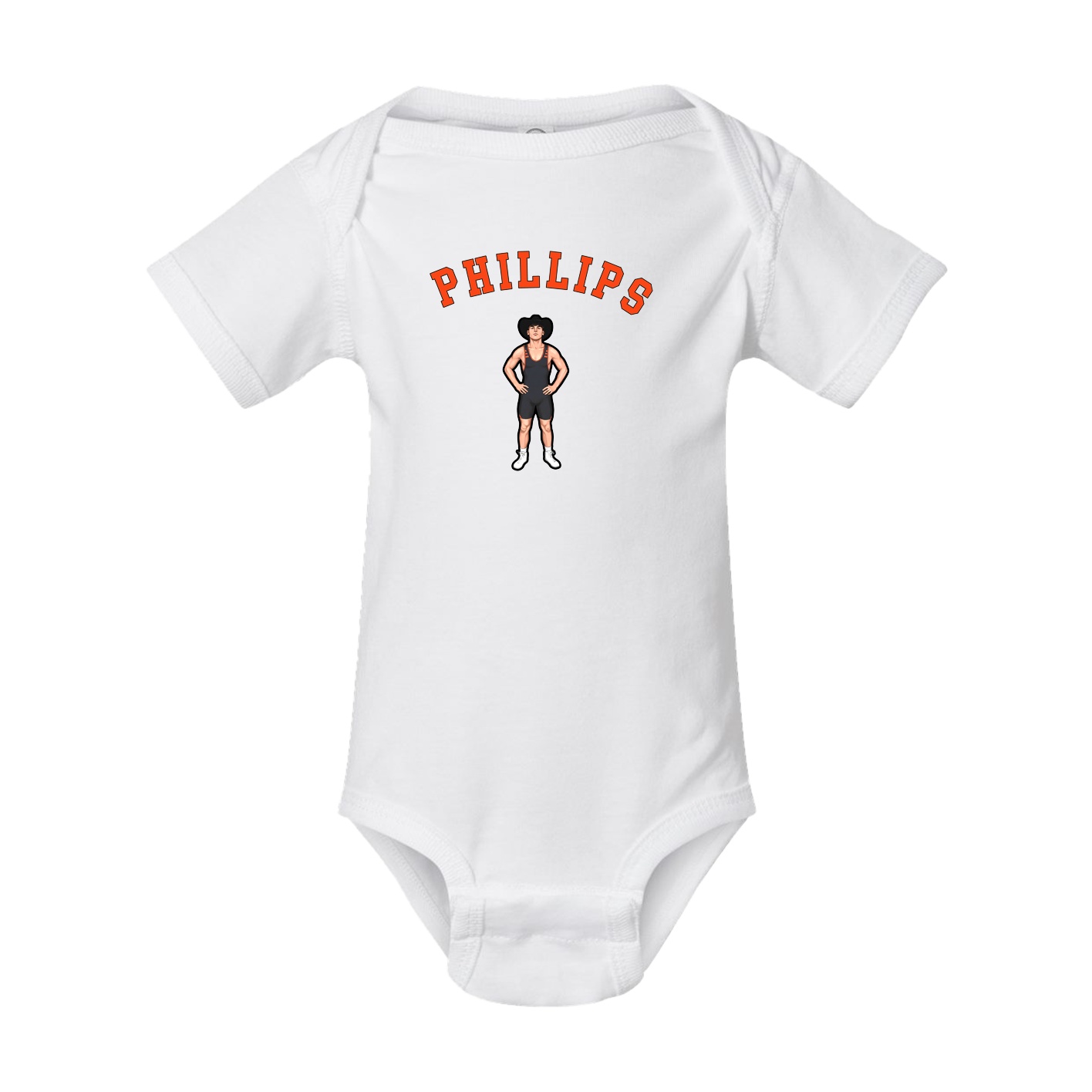 Baby Onesie — Shirsey Arch in White