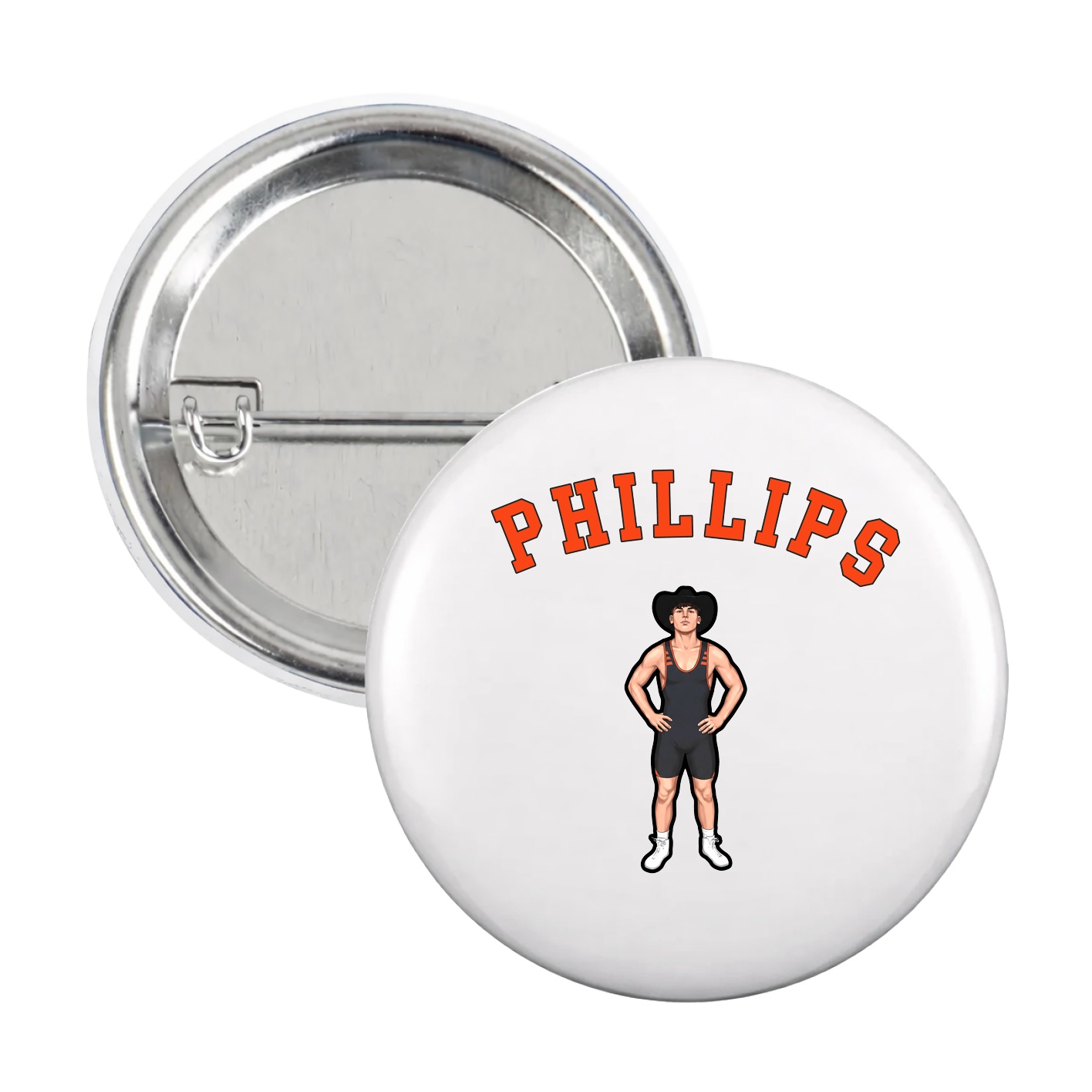 Game Day Button — Shirsey Arch in White