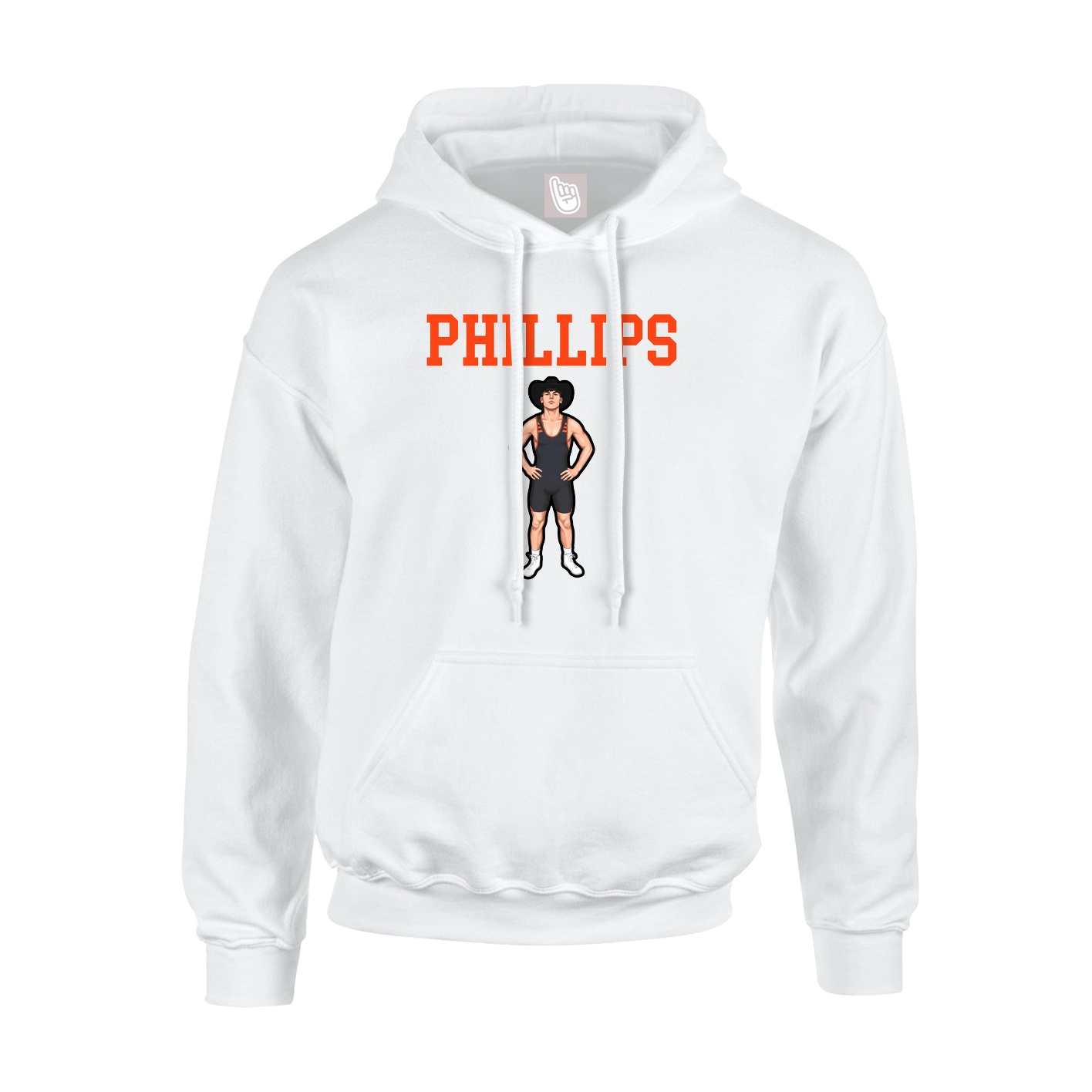 Hoodie — Shirsey in White