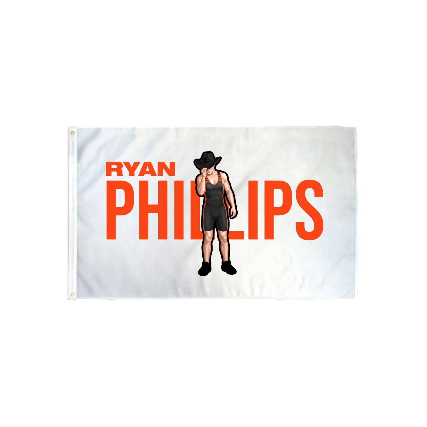3x5 Flag — Player Name in Classic