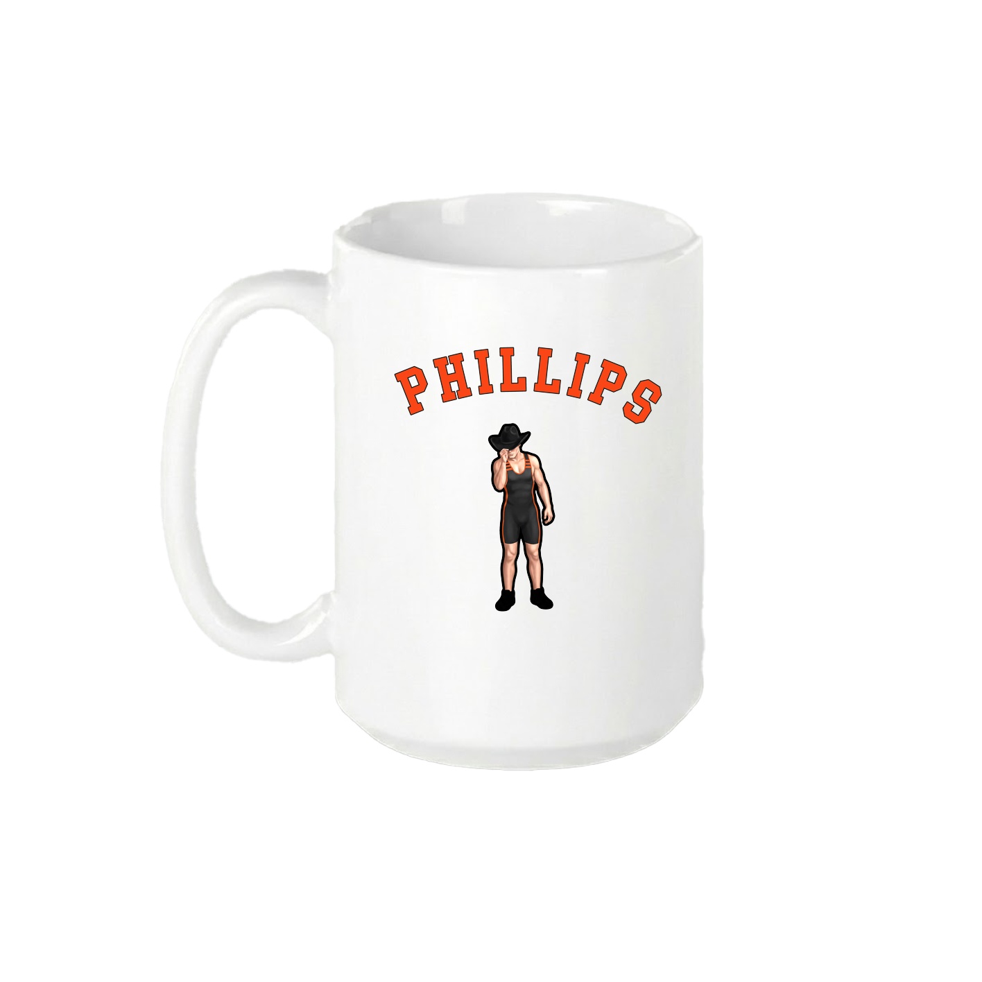 15oz Coffee Mug — Shirsey Arch in White