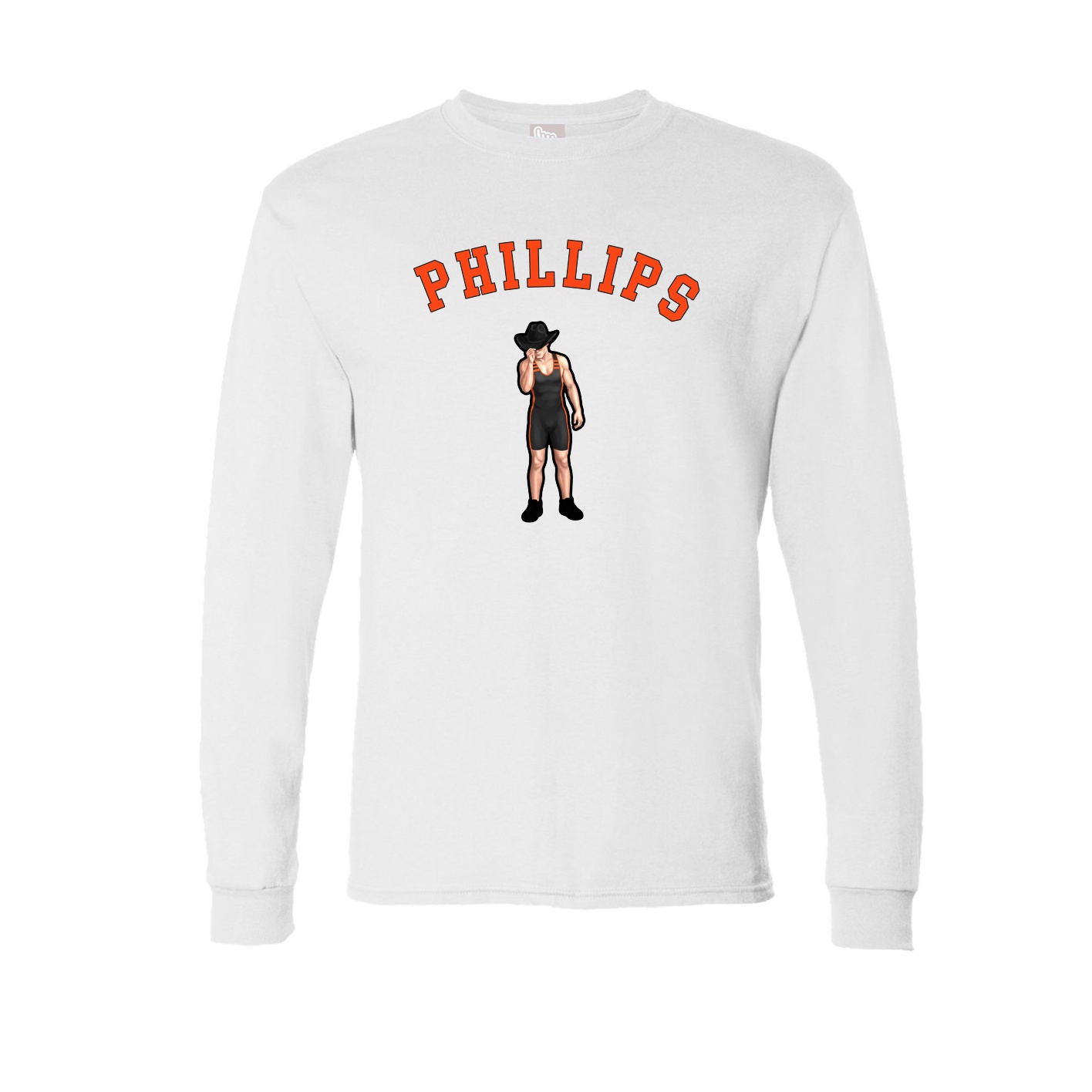Long Sleeve Tee — Shirsey Arch in White