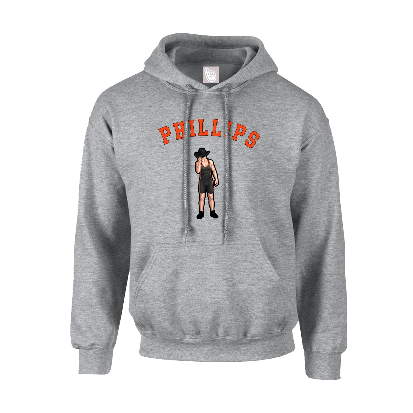 Hoodie — Shirsey Arch in Grey