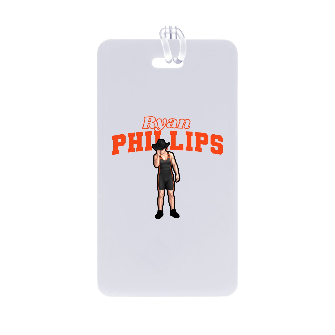 Bag Tag — Name Arch in Classic