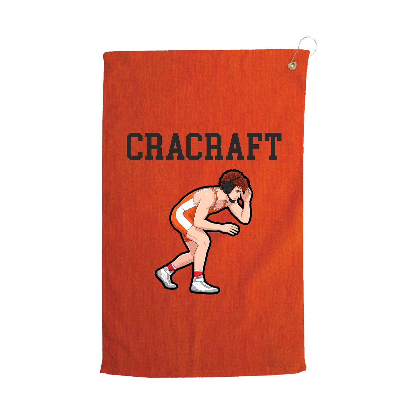 Golf Towel — Shirsey in Orange