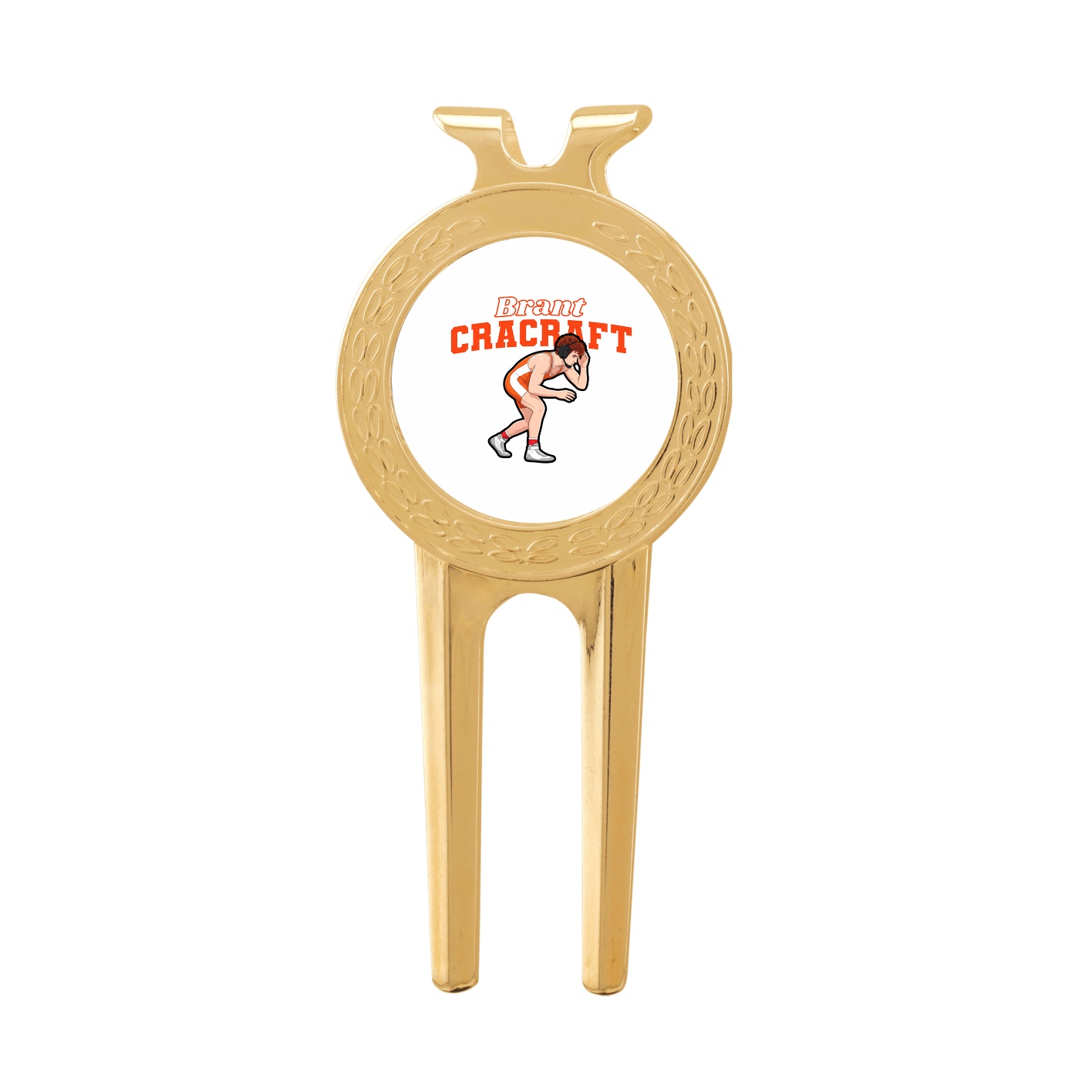 Divot Tool with Ball Marker — Name Arch in Classic