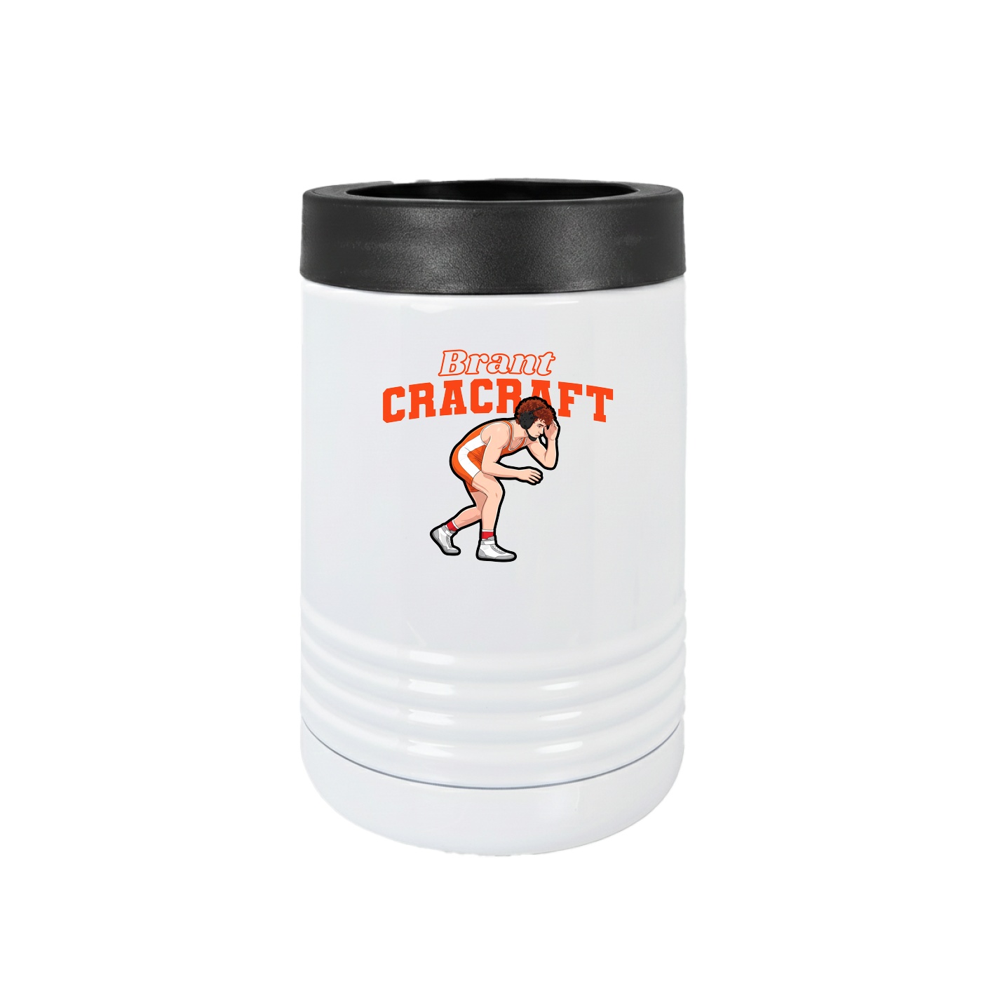 Beverage Holder — Name Arch in White