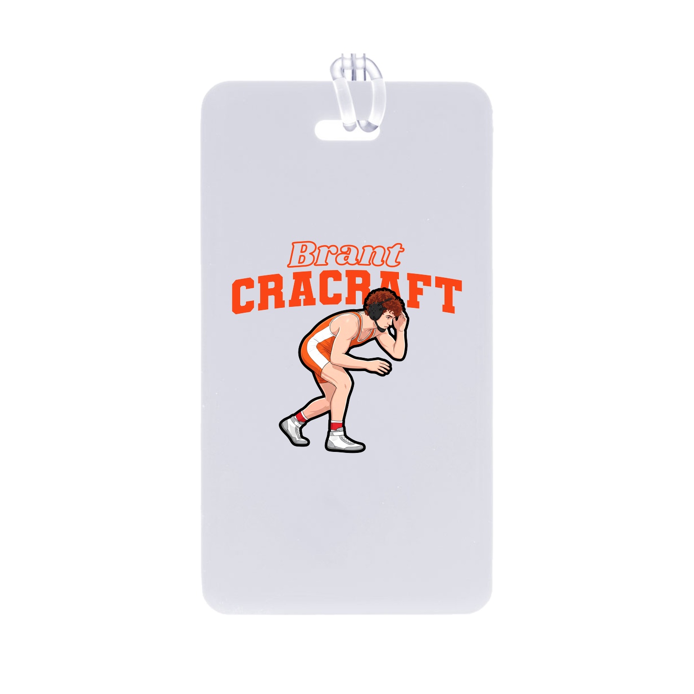 Bag Tag — Name Arch in Classic