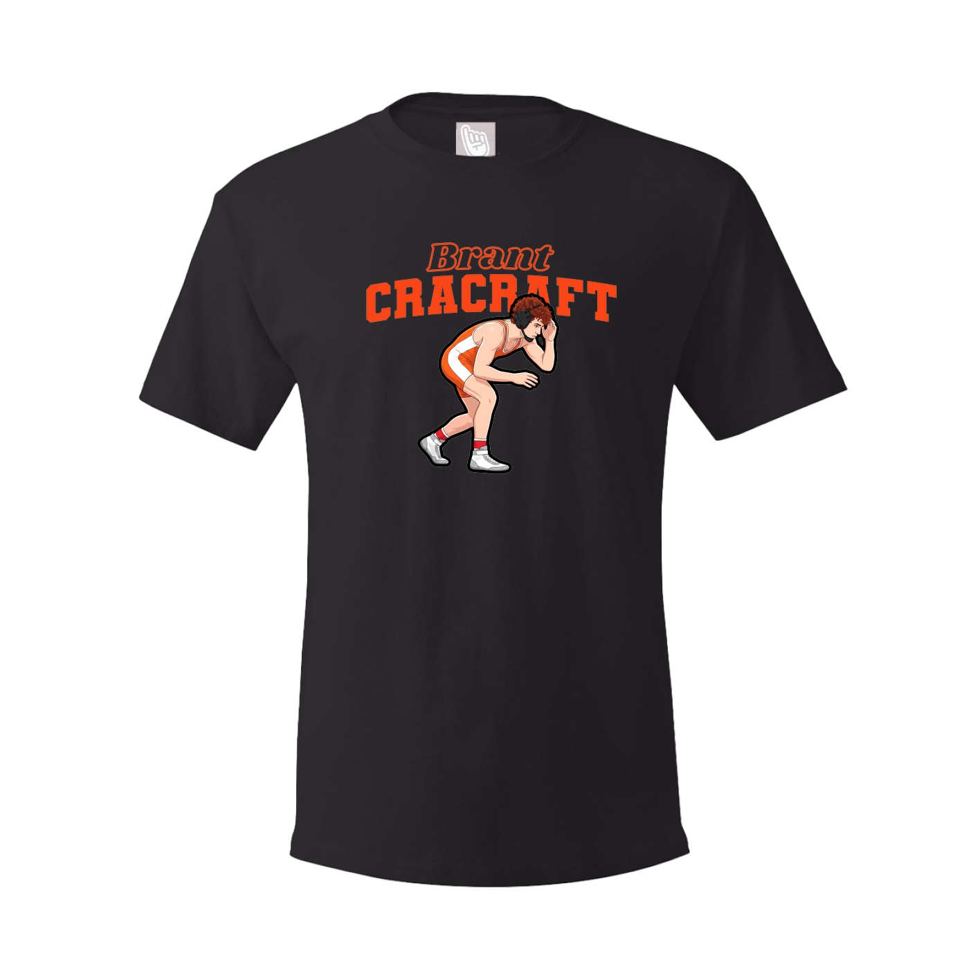 Youth Tee — Name Arch in Black