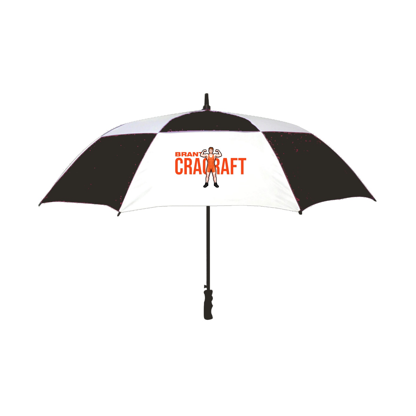 Golf Umbrella — Player Name in Black