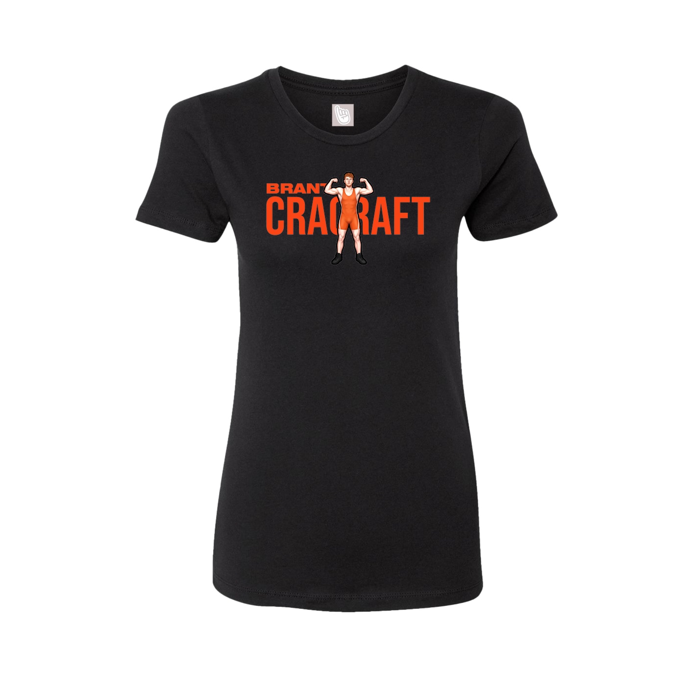 Womens Tee — Player Name in Black