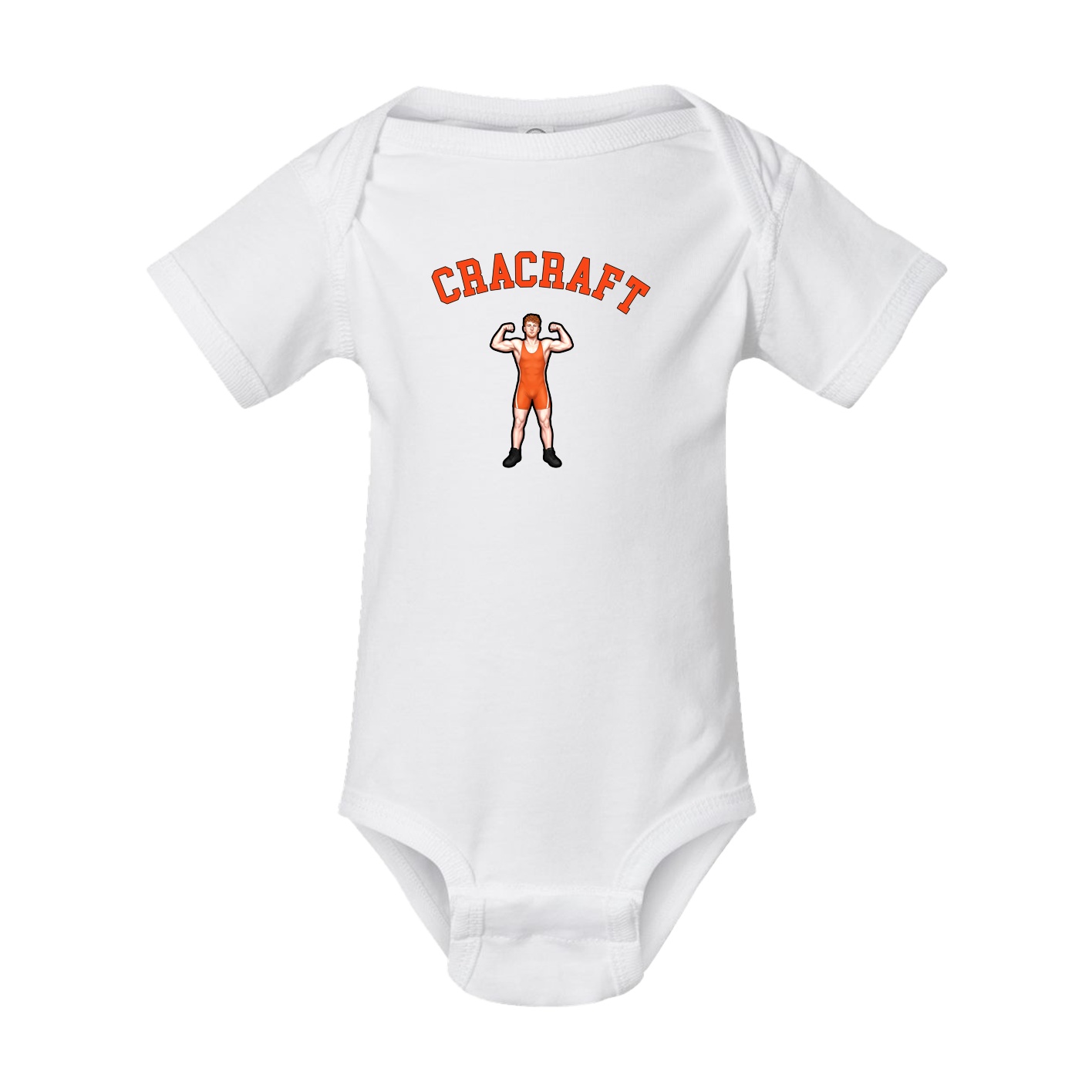 Baby Onesie — Shirsey Arch in White