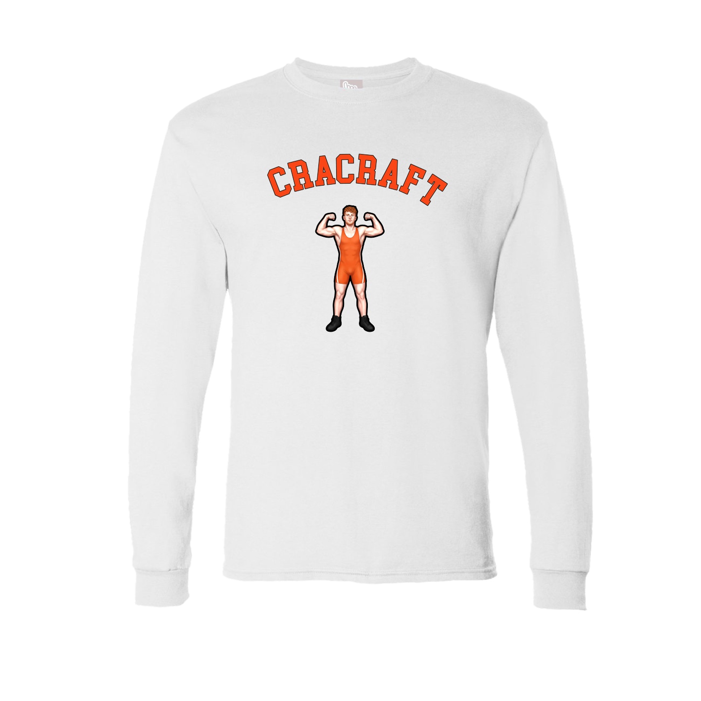 Long Sleeve Tee — Shirsey Arch in White