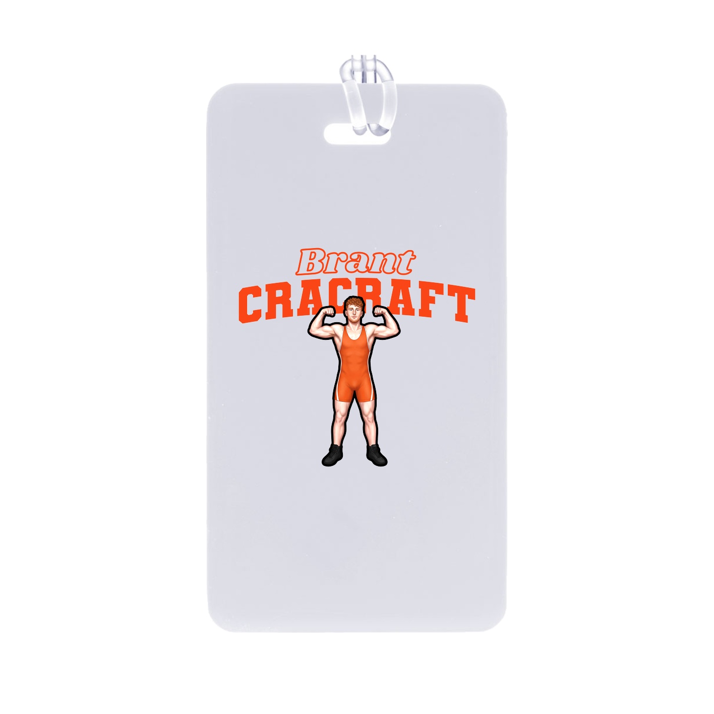 Bag Tag — Name Arch in Classic