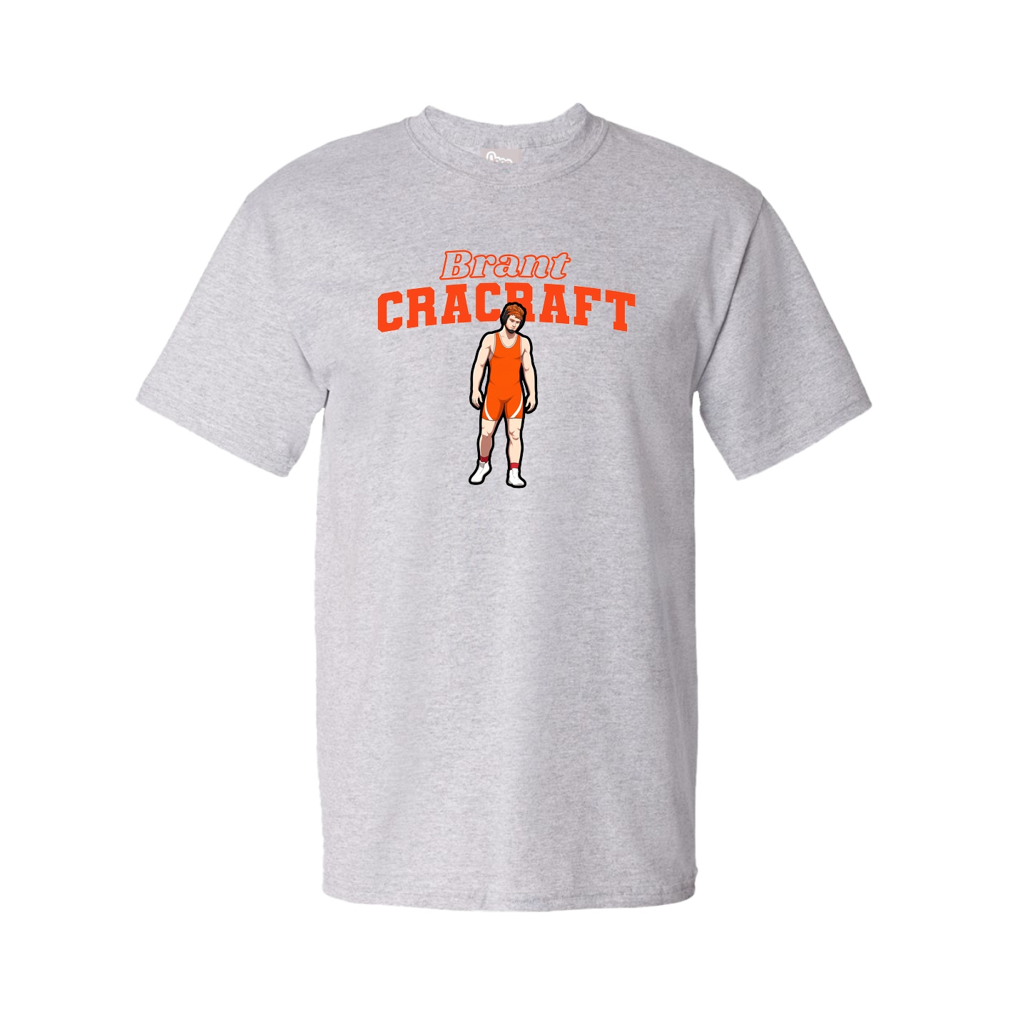 Tee — Name Arch in Grey