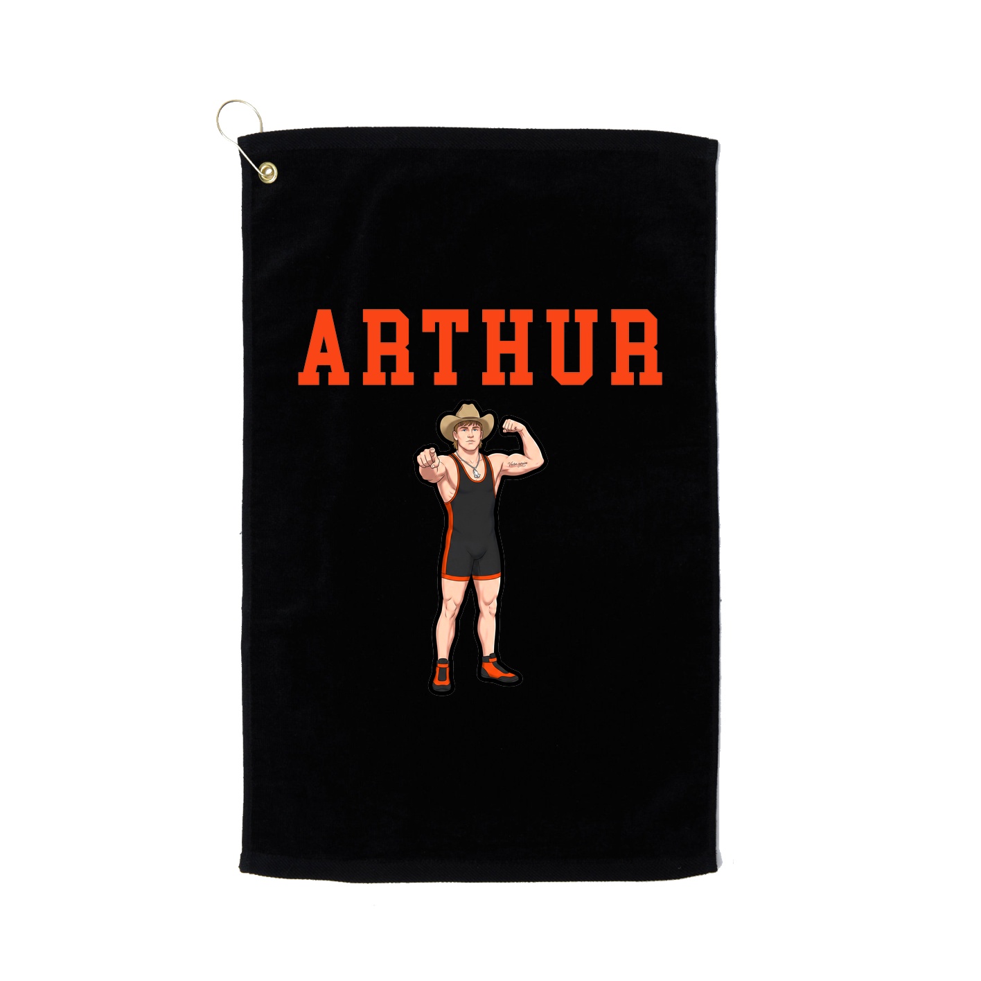 Golf Towel — Shirsey in Black