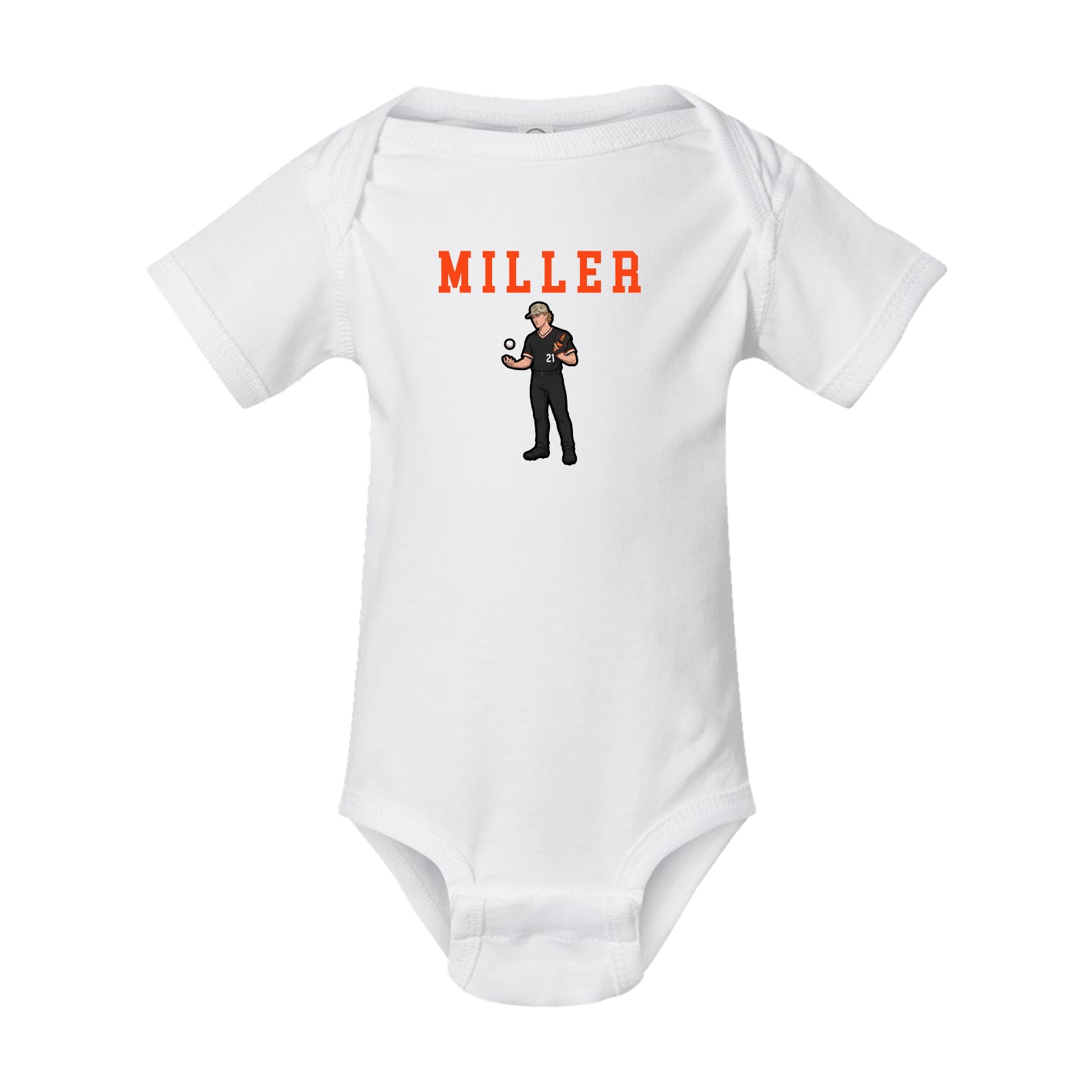 Baby Onesie — Shirsey in White