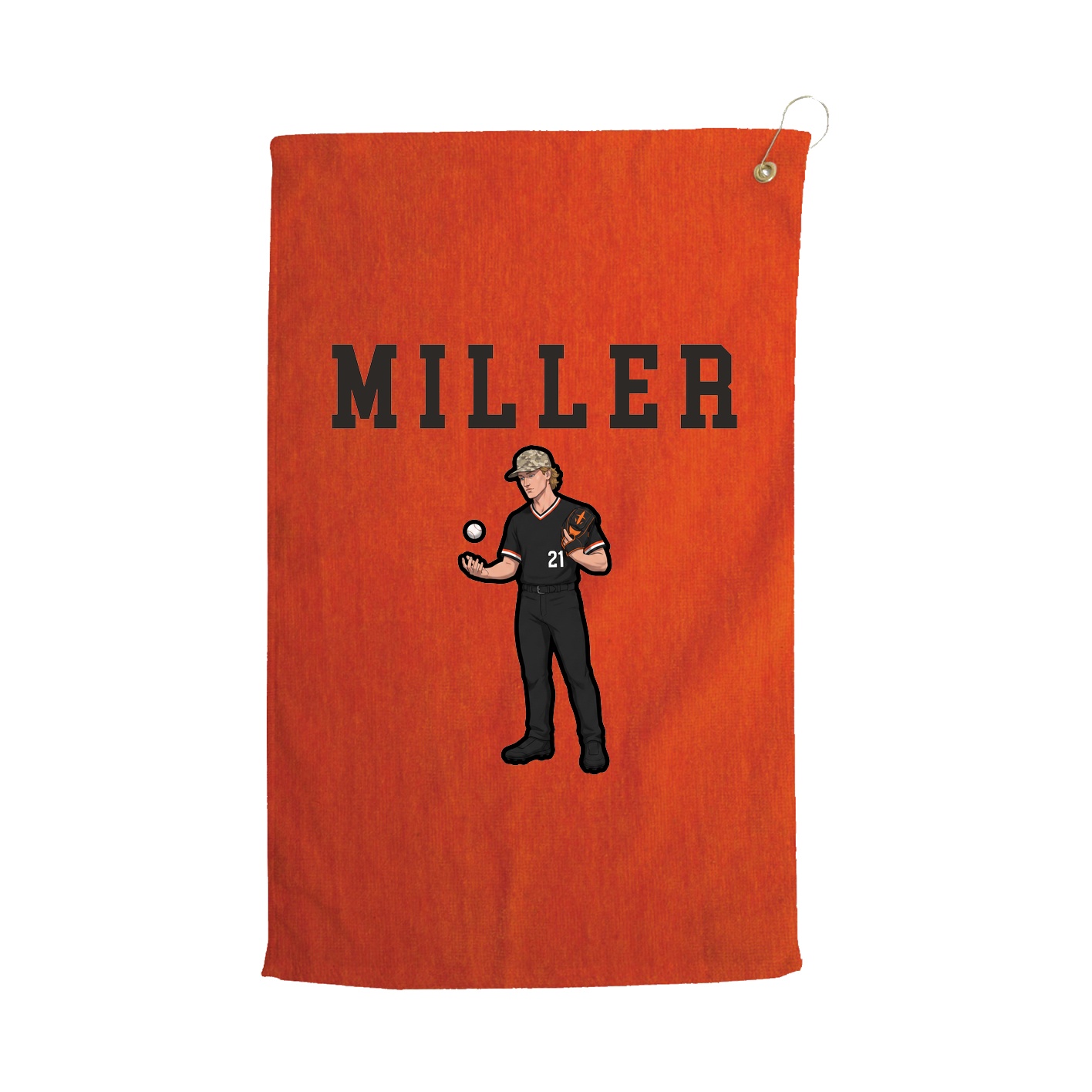 Golf Towel — Shirsey in Orange