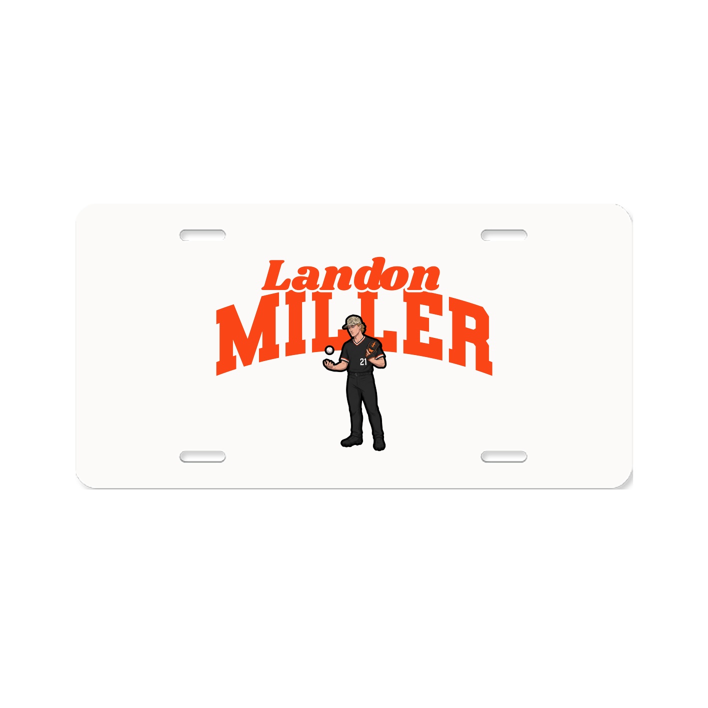 License Plate — Signature Arch in Classic