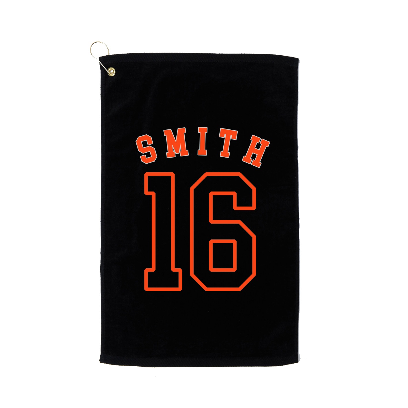Golf Towel — Shirsey Arch in Black