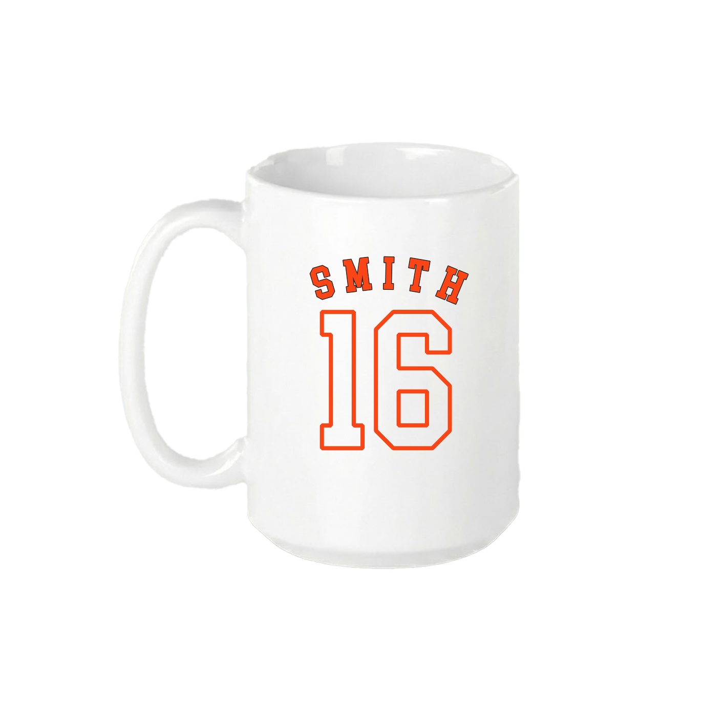 15oz Coffee Mug — Shirsey Arch in White