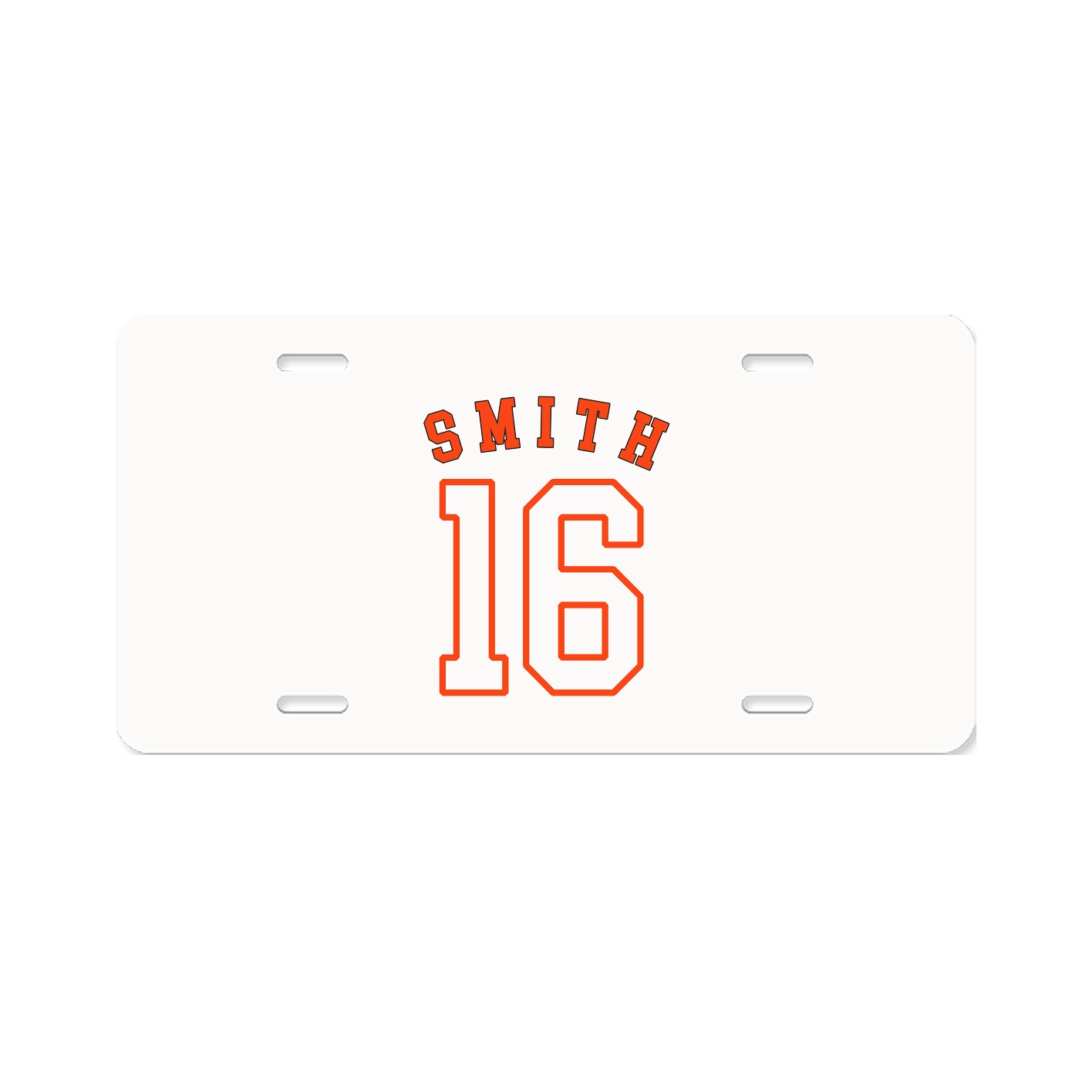 License Plate — Shirsey Arch in Classic