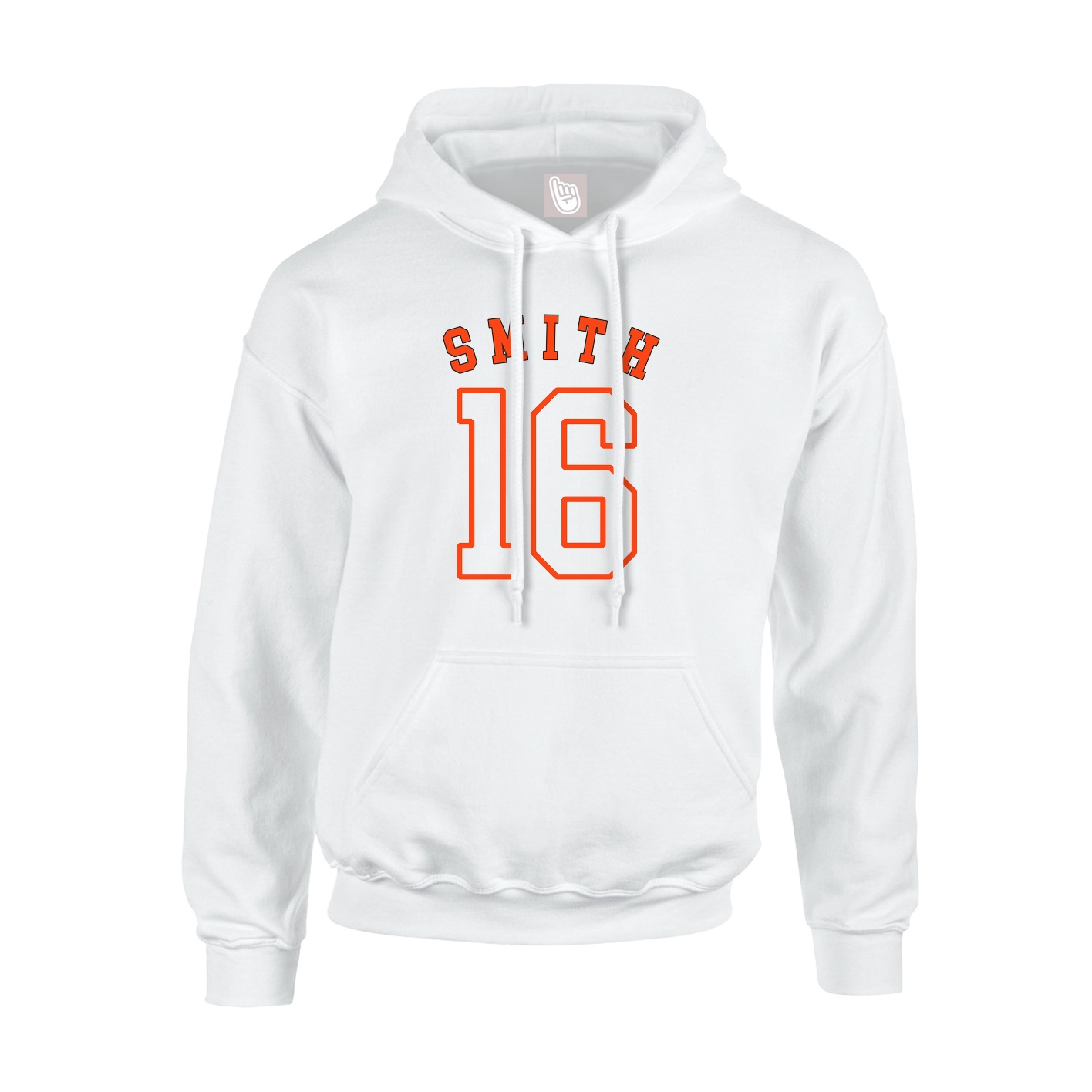 Hoodie — Shirsey Arch in White