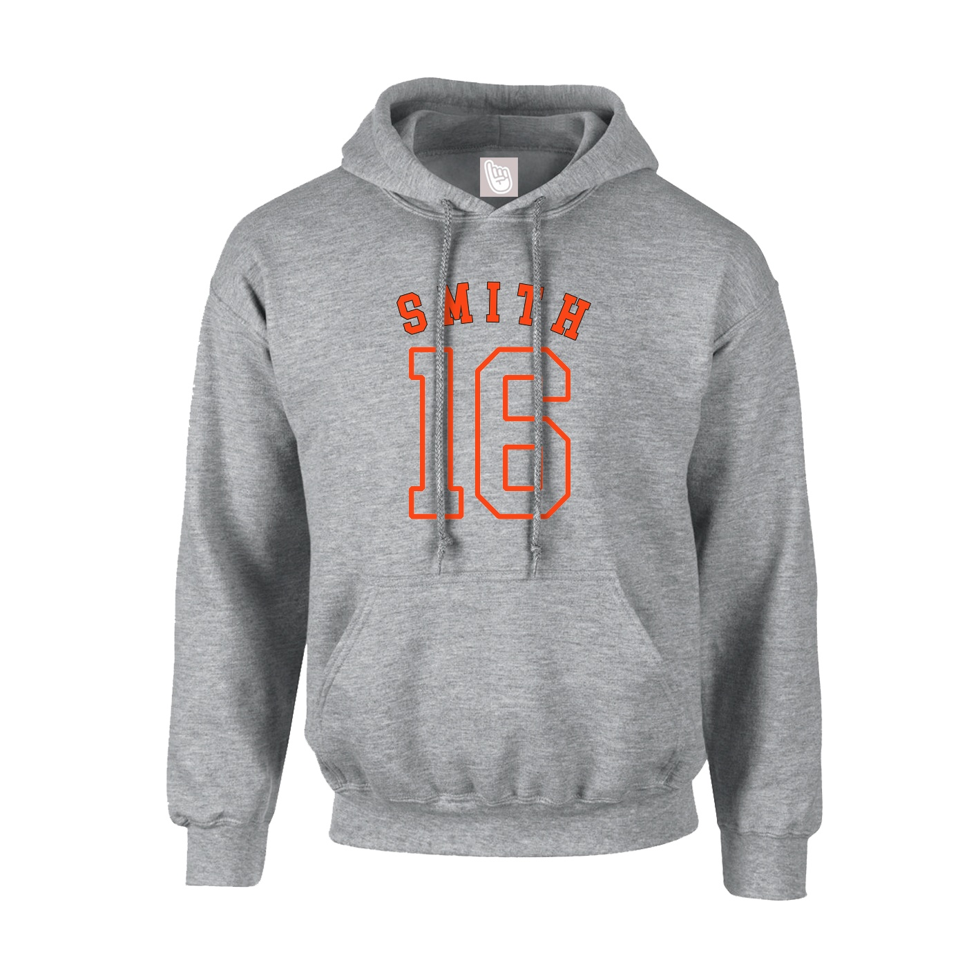 Youth Hoodie — Shirsey Arch in Grey